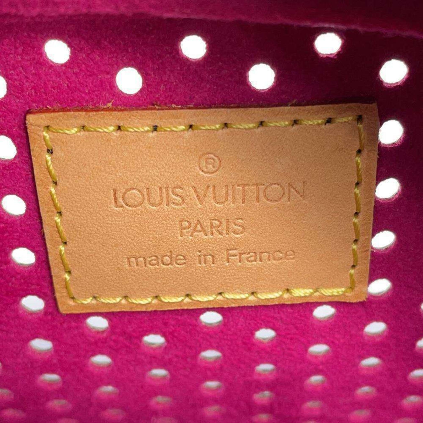 Louis Vuitton Monogram Perfo Fuchsia Monogram Monogram Perforated Shoulder Bag