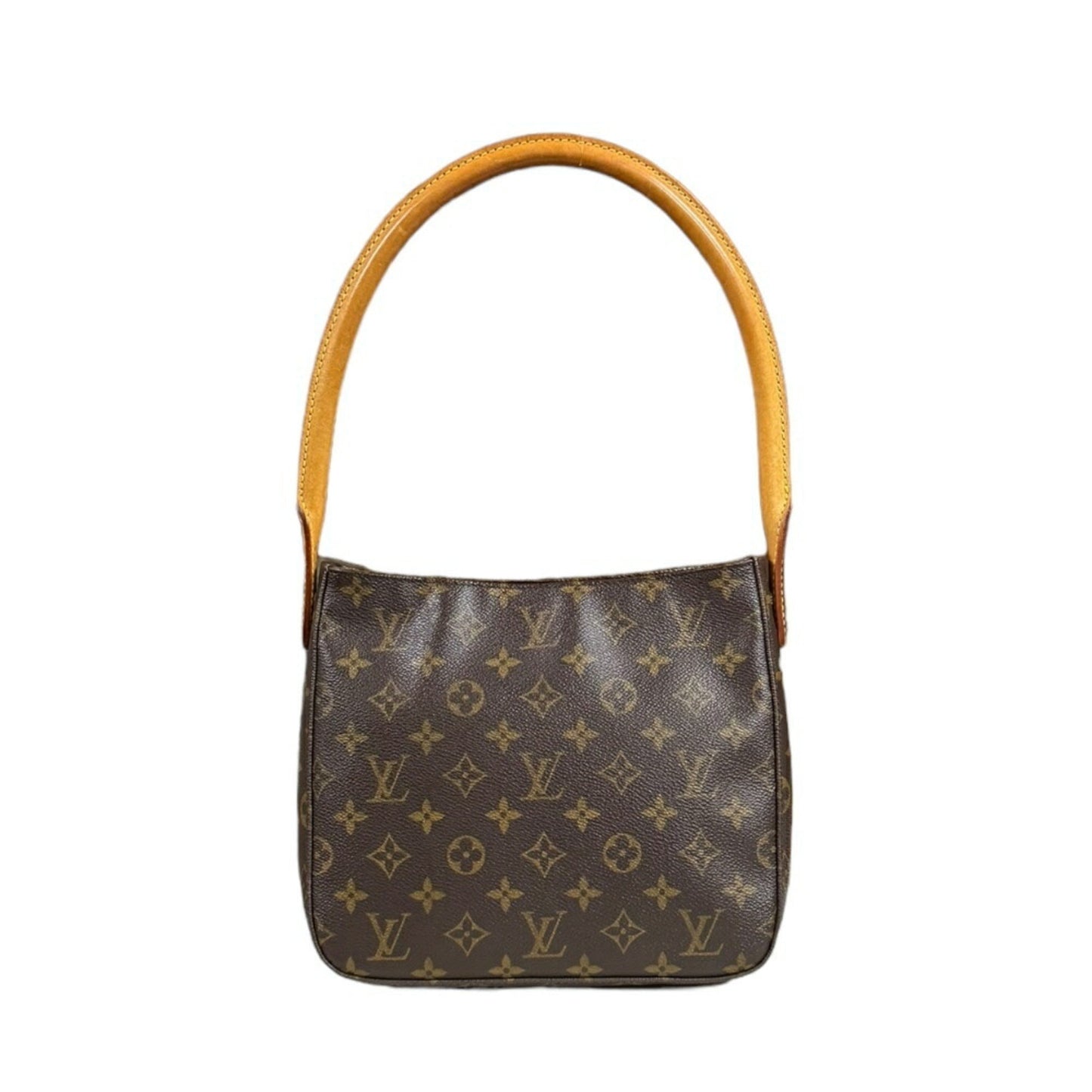 Louis Vuitton Brown Monogram Shoulder Bag ()
