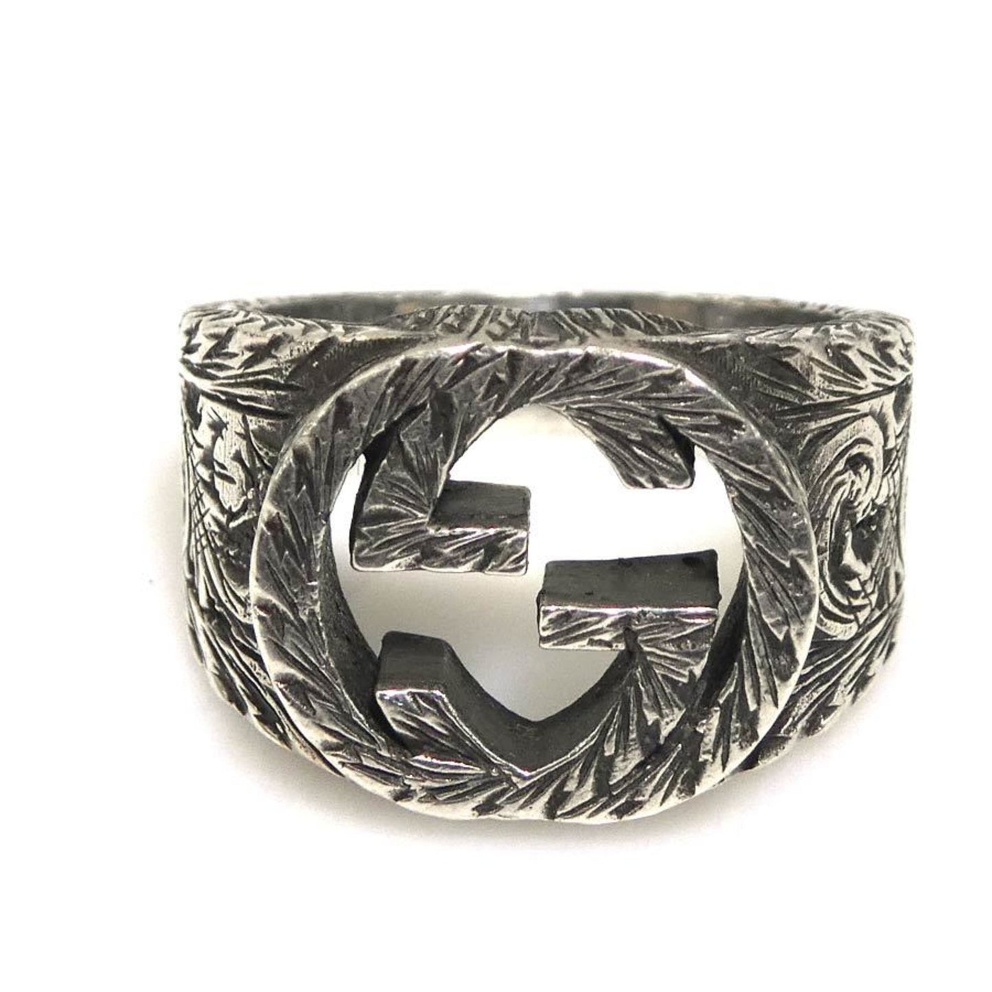 Gucci Silver Silver Band Ring