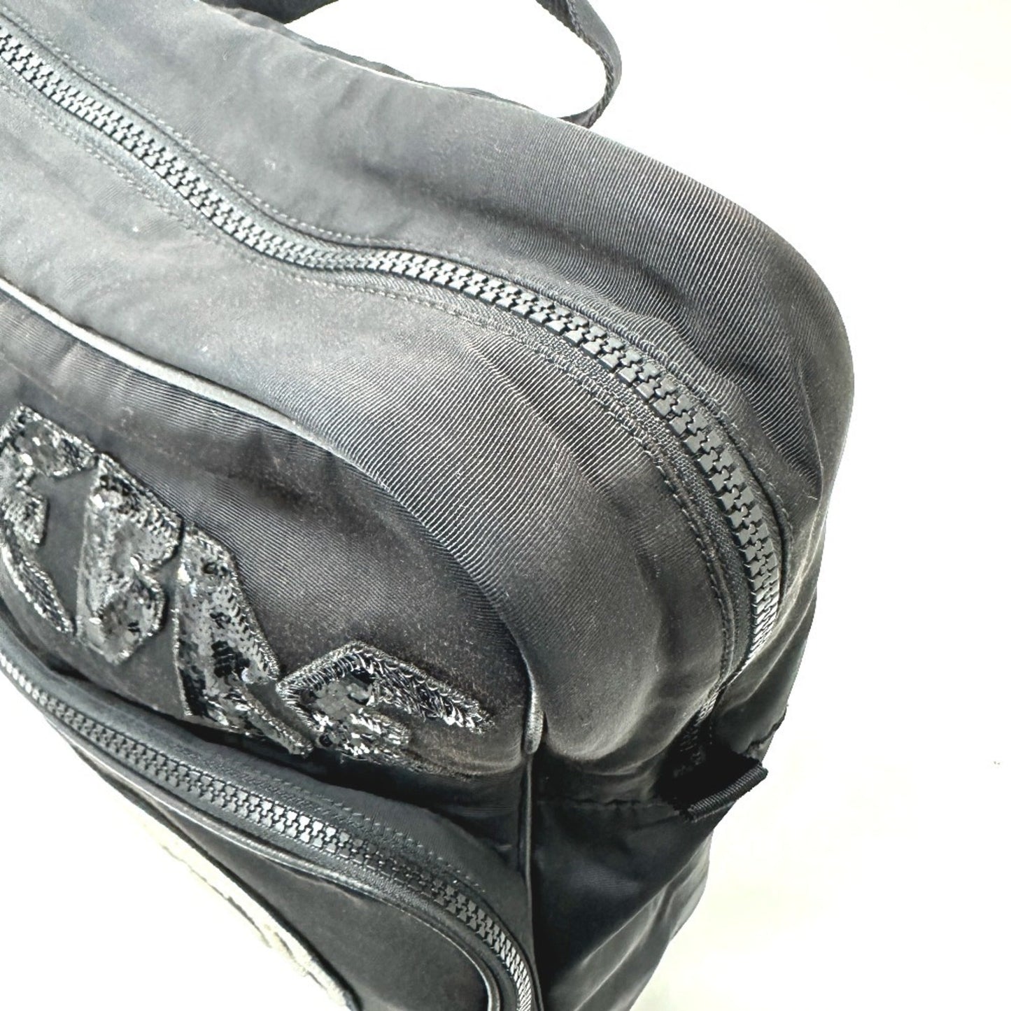 Gucci Black Canvas Backpack