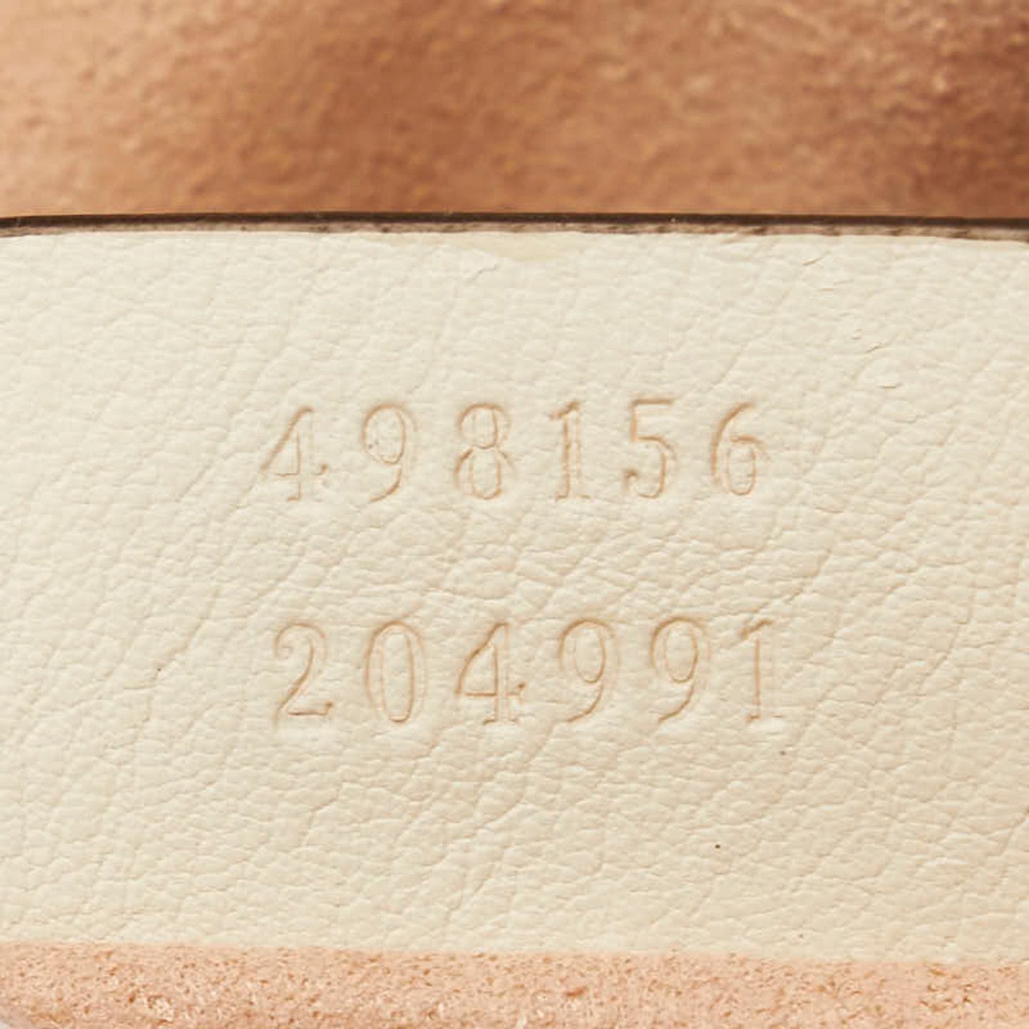 Gucci Beige Black Pvc Leather Shoulder Bag