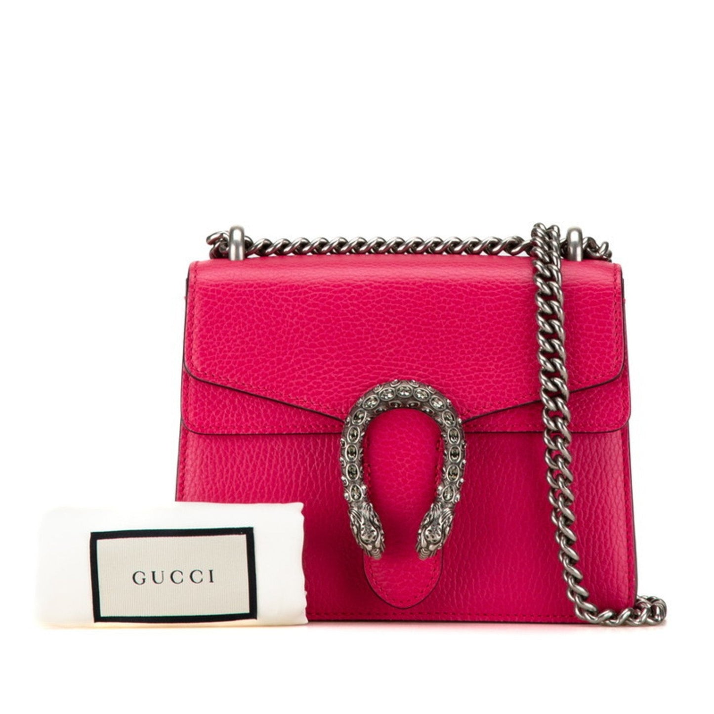 Gucci Pink Leather Shoulder Bag