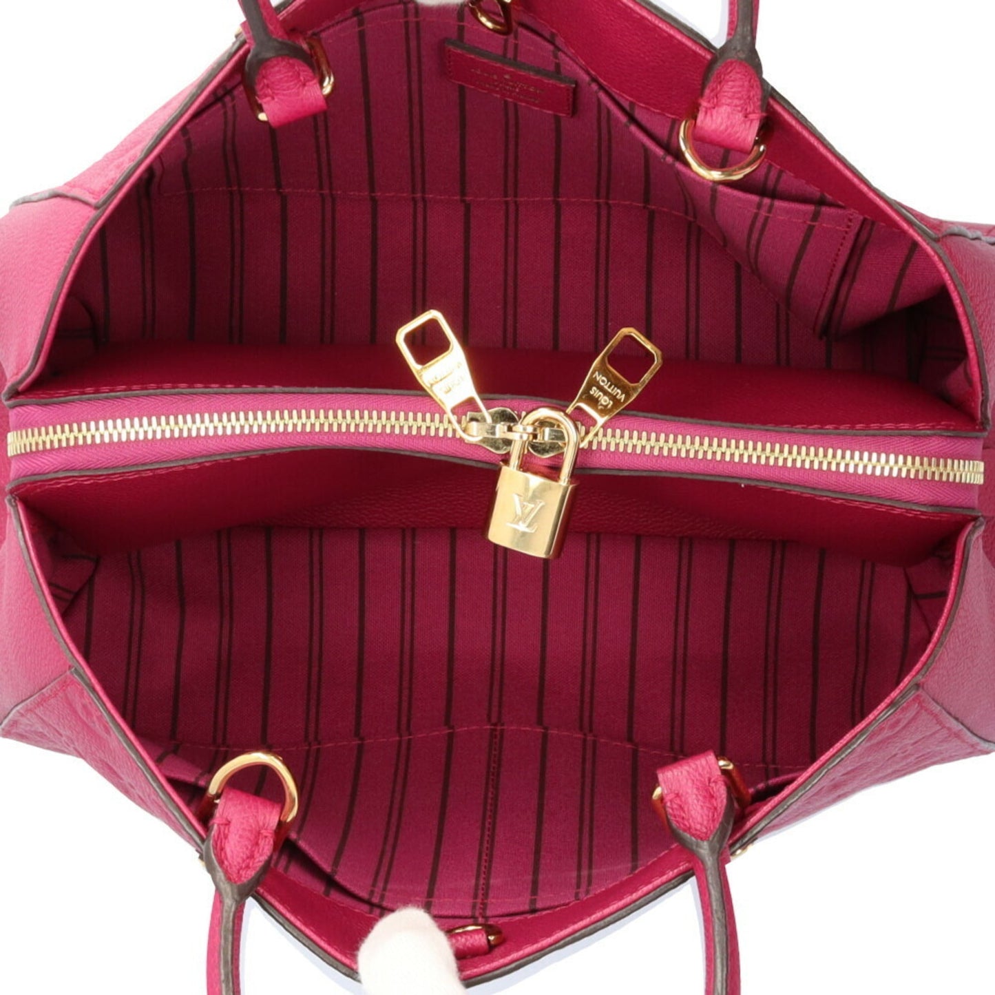 Louis Vuitton Aurore Pink Monogram Empreinte Shoulder Bag