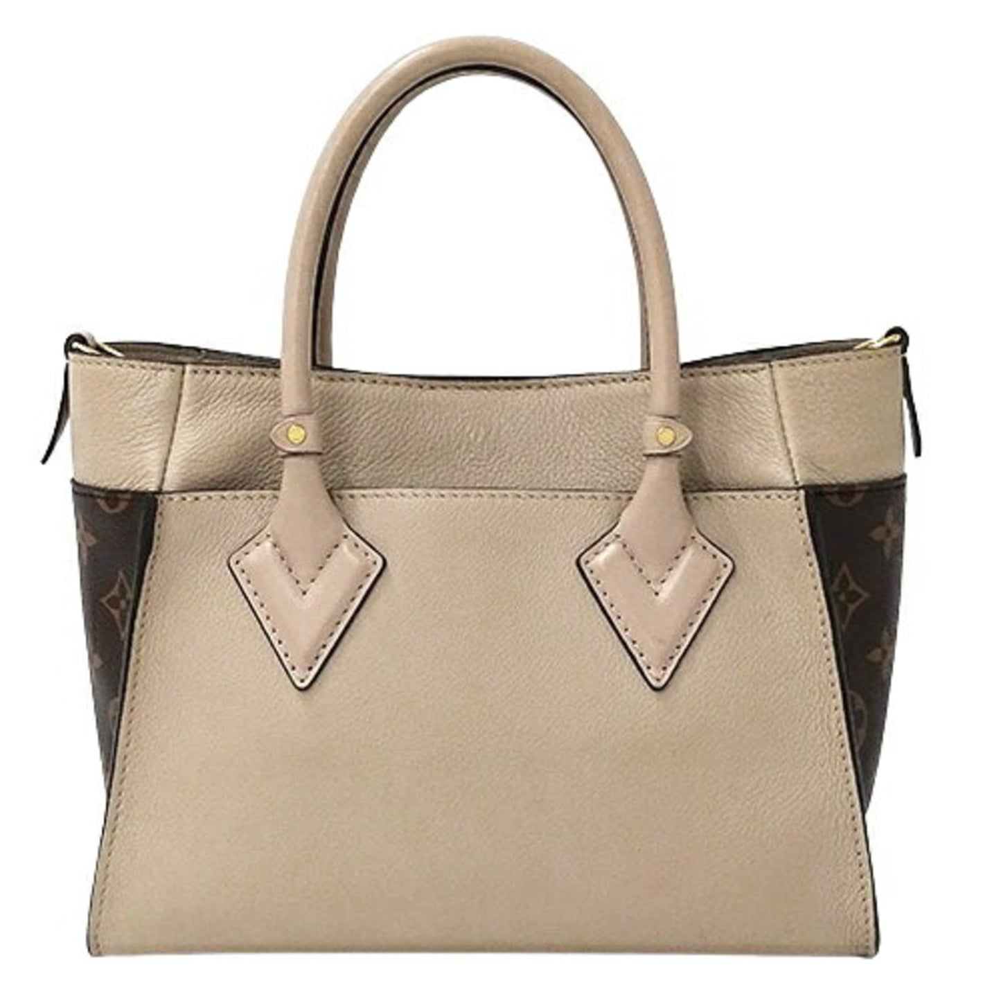 Louis Vuitton Grayish Monogram Leather Handbag Shoulder Bag