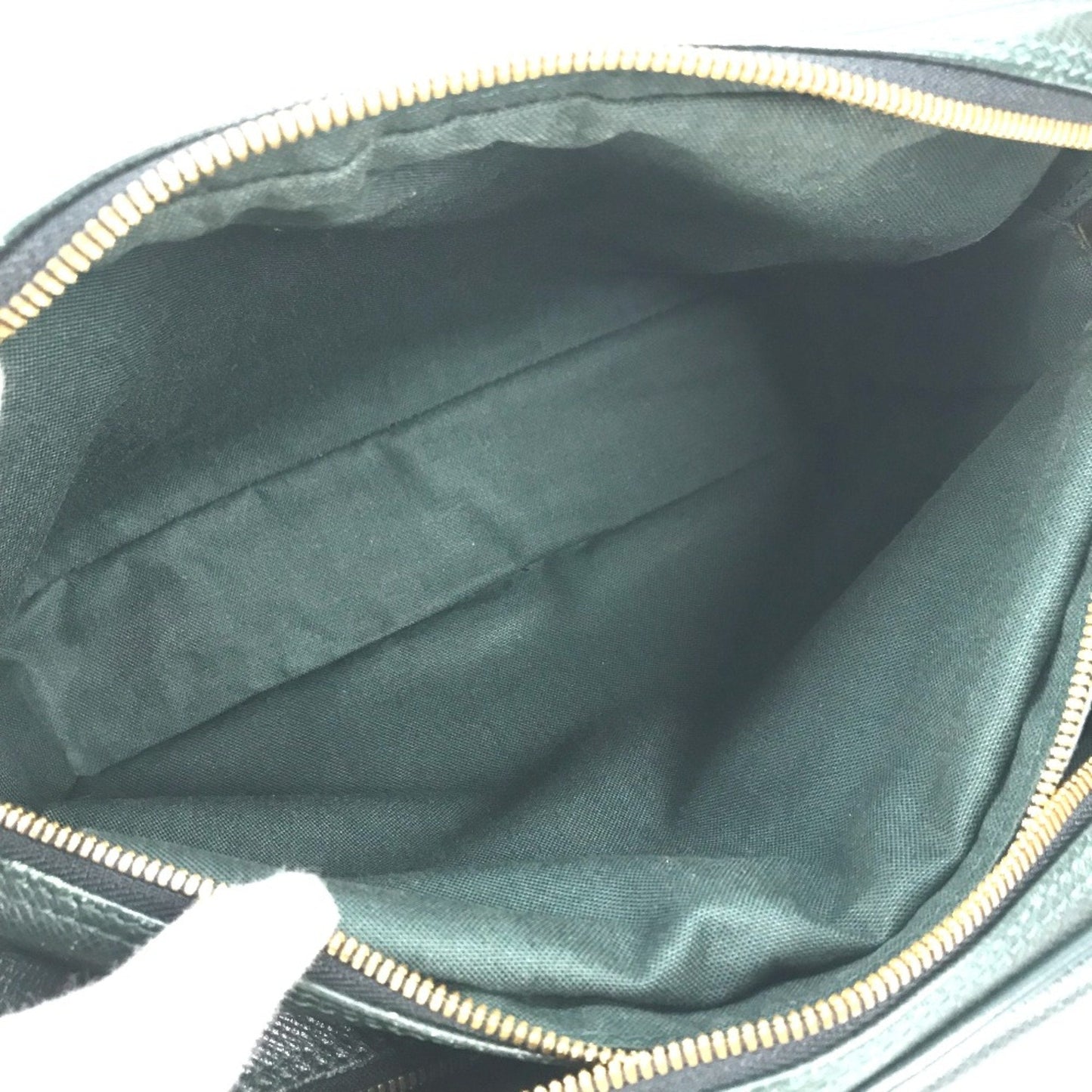 Louis Vuitton Green Leather Shoulder Bag
