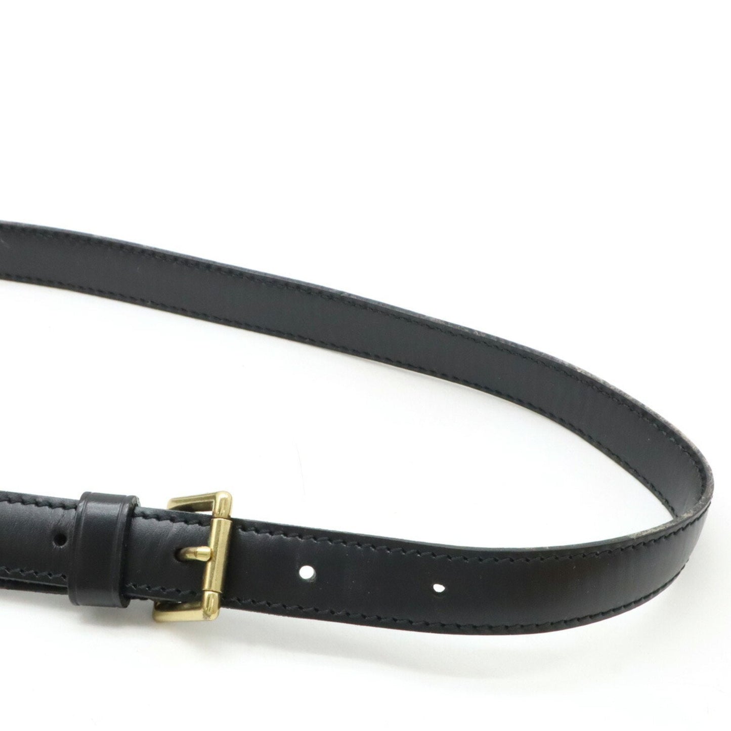 Louis Vuitton Black Noir Epi Leather Pochette Shoulder Bag
