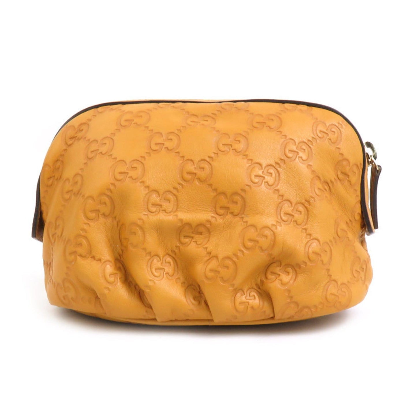 Gucci Light Brown Leather Pouch