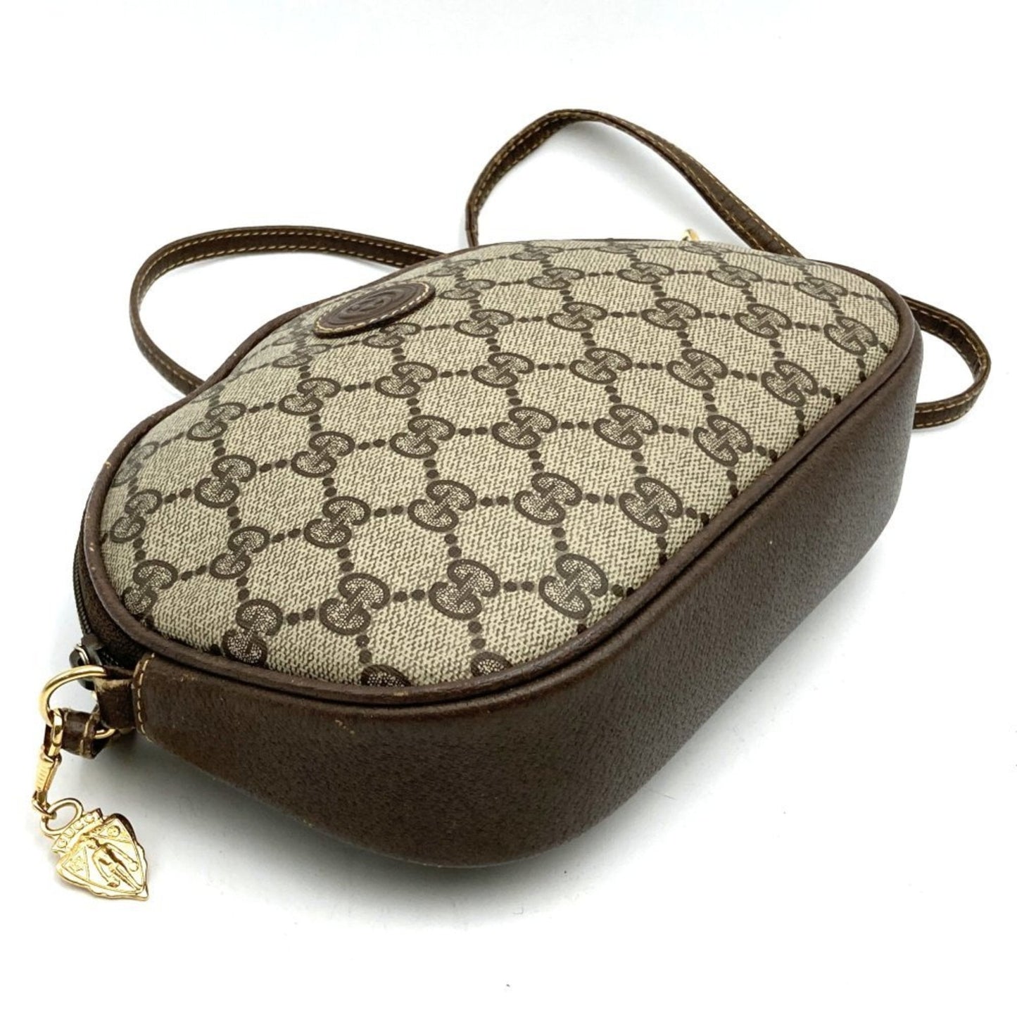 Gucci Brown Gg Supreme Shoulder Bag