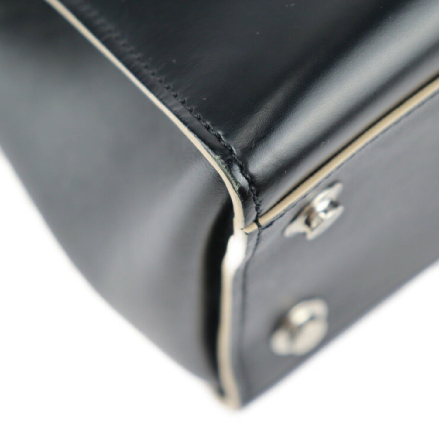 Louis Vuitton Black Multi-Color Leather Handbag Shoulder Bag Tote Bag