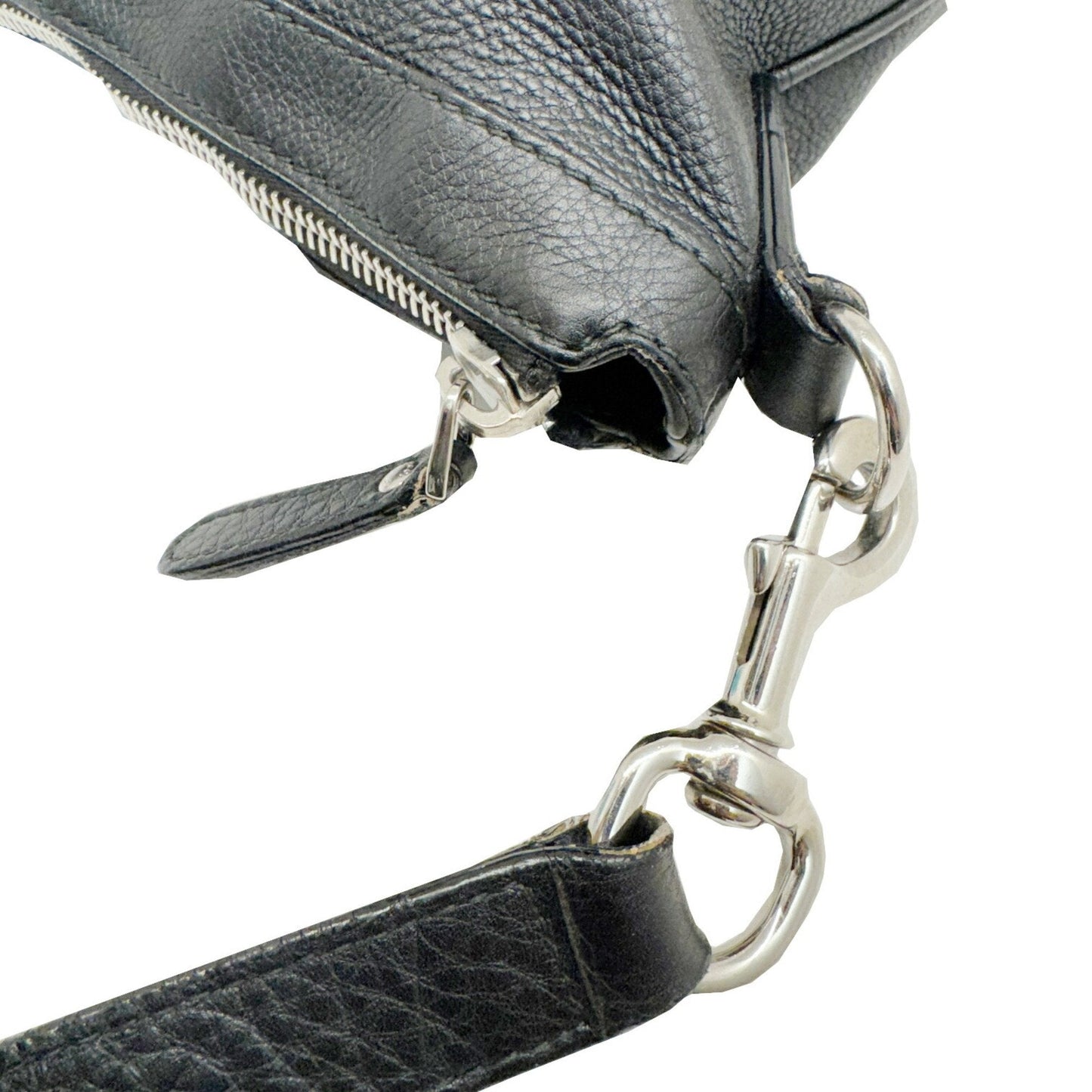 Gucci Black Leather Shoulder Bag