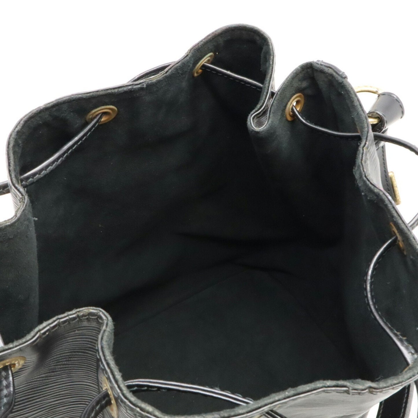 Louis Vuitton Black Noir Epi Leather Shoulder Bag