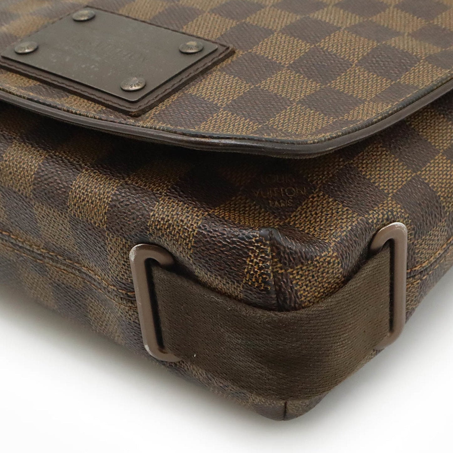 Louis Vuitton Brown Pvc Shoulder Bag
