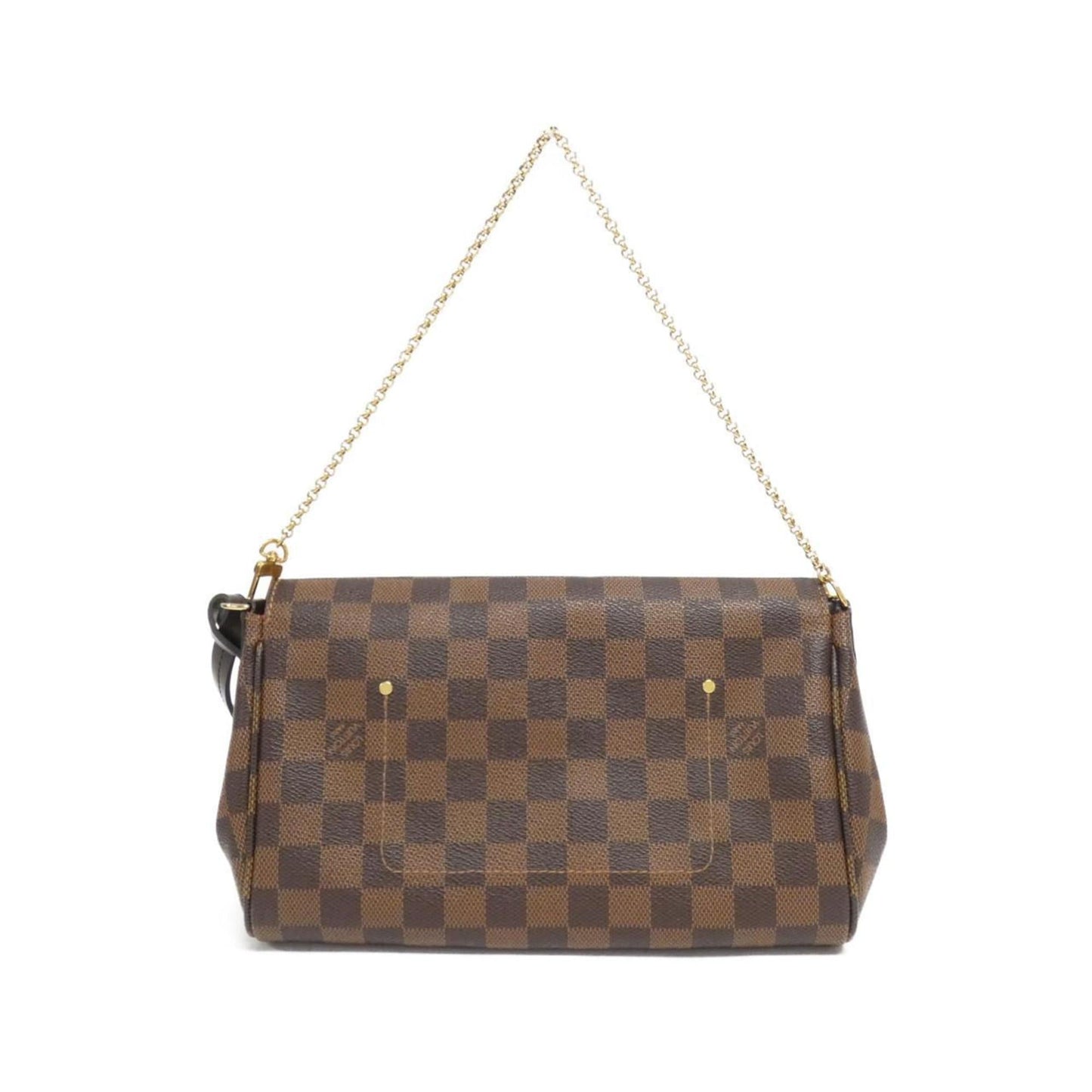 Louis Vuitton Brown Ebene Coated Canvas Shoulder Bag