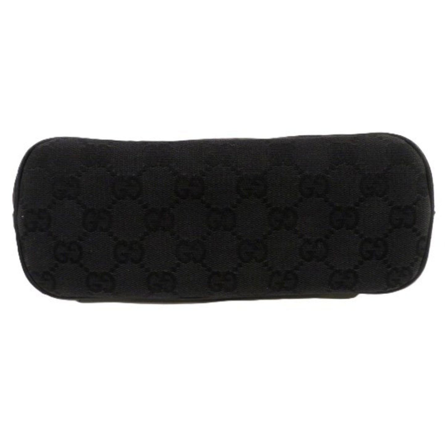 Gucci Black Gg Canvas Handbag