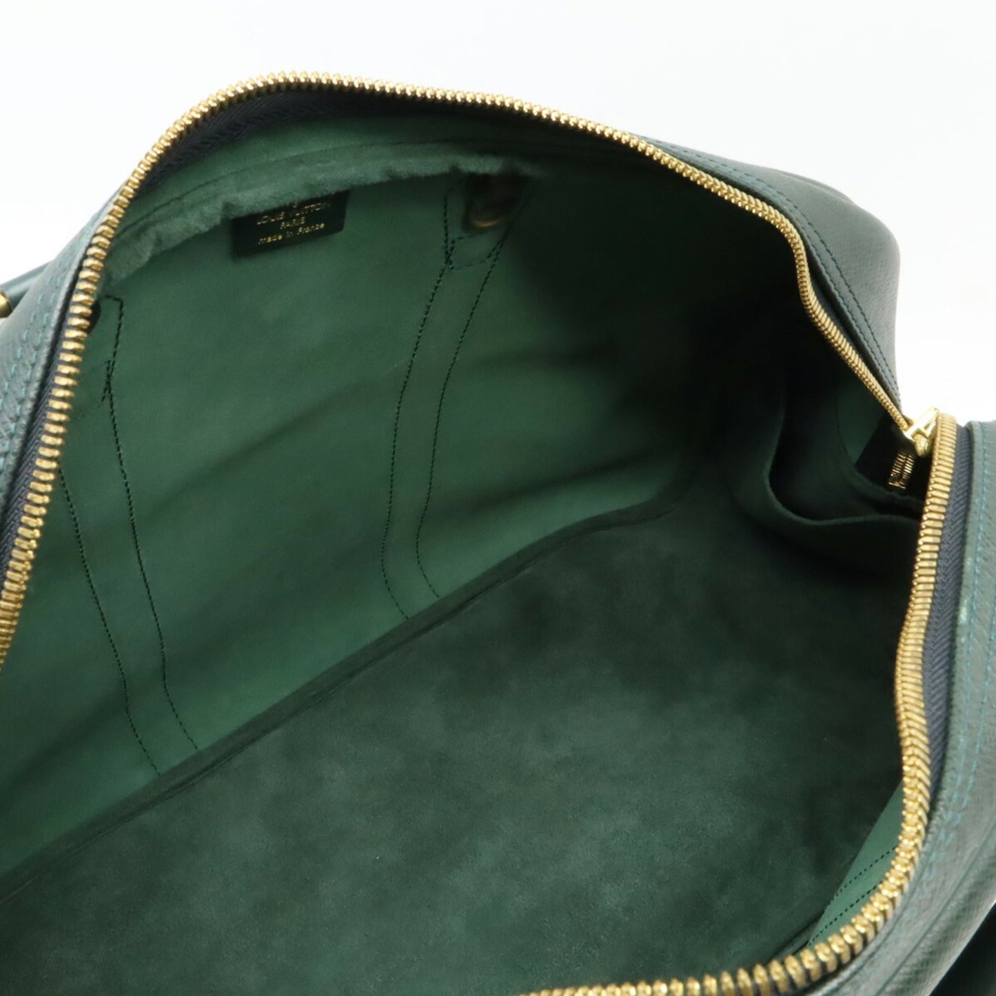 Louis Vuitton Taiga Episea Taiga Leather Boston Bag Shoulder Bag
