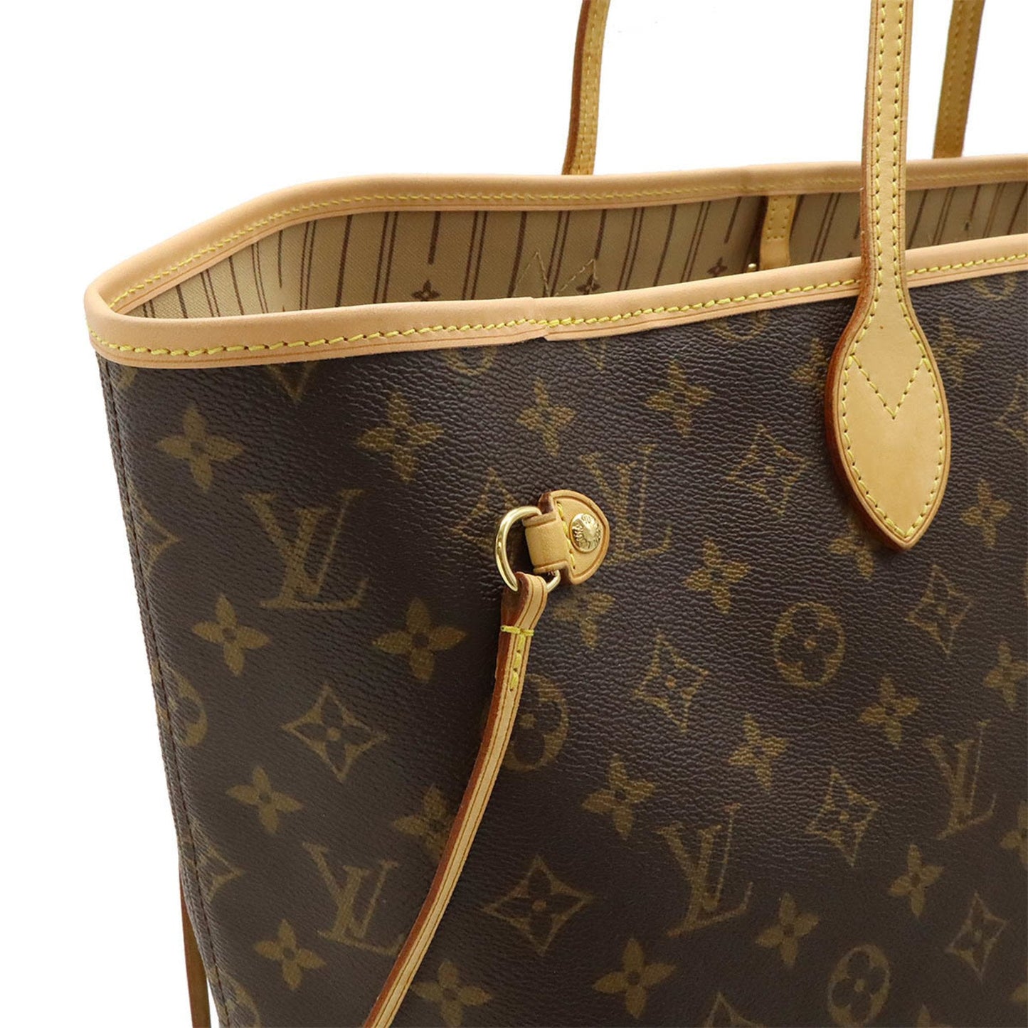 Louis Vuitton Brown Monogram Shoulder Bag Tote Bag