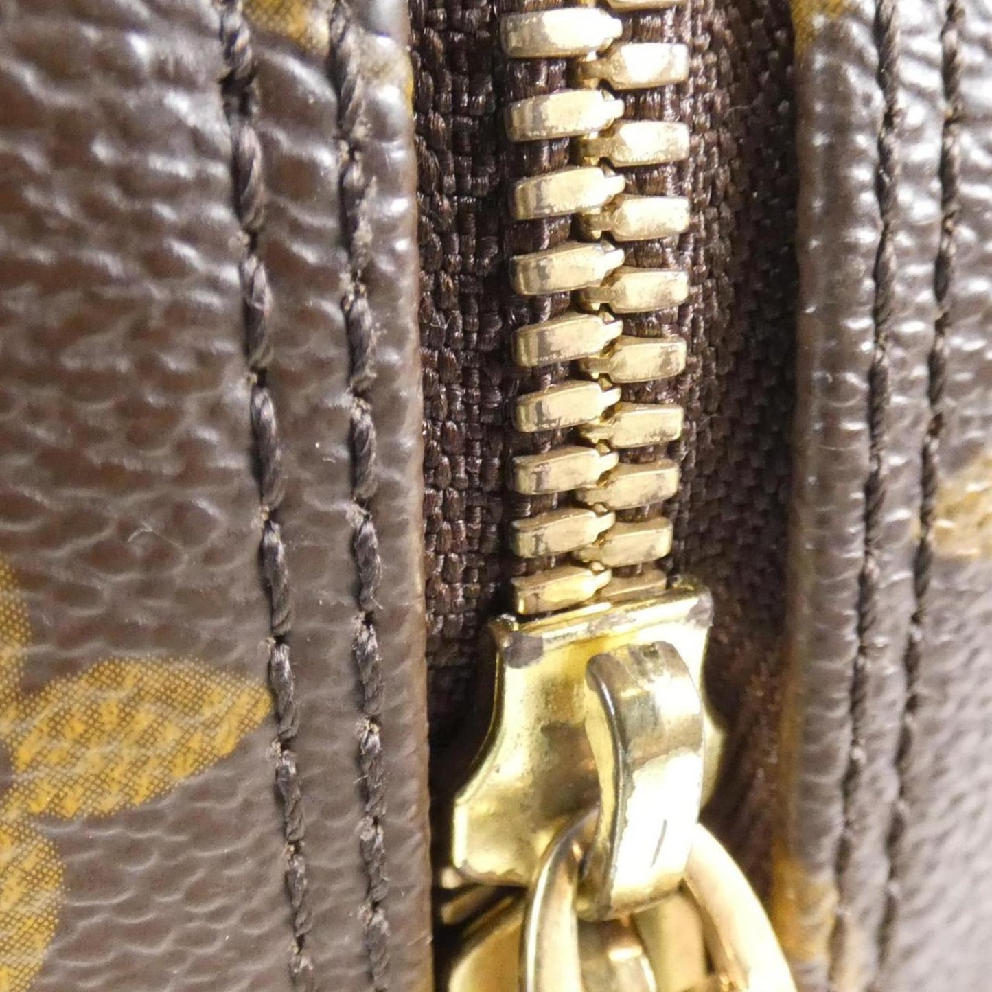Louis Vuitton Brown Marron Monogram Shoulder Bag