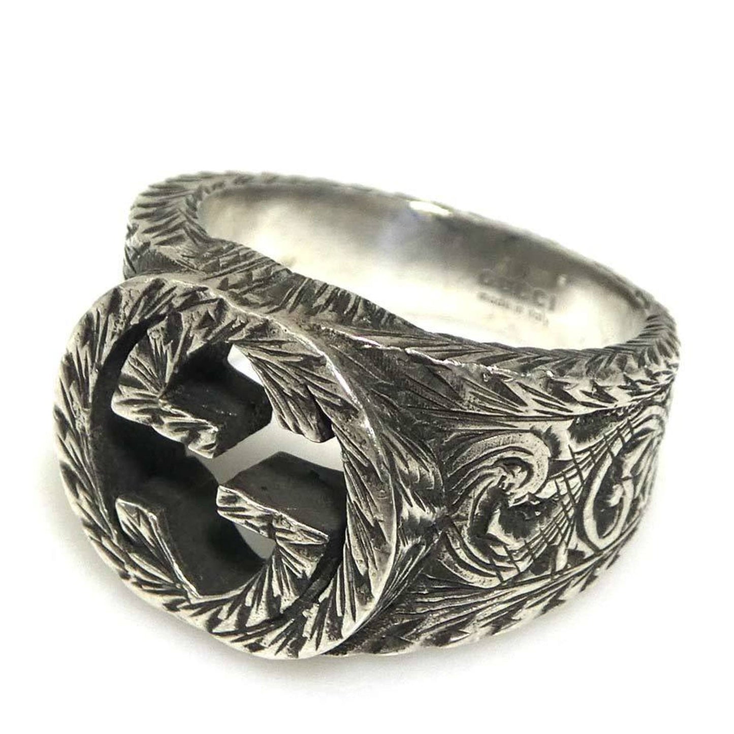 Gucci Silver Silver Band Ring