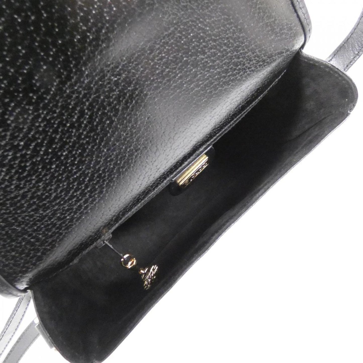 Gucci Black Leather Shoulder Bag