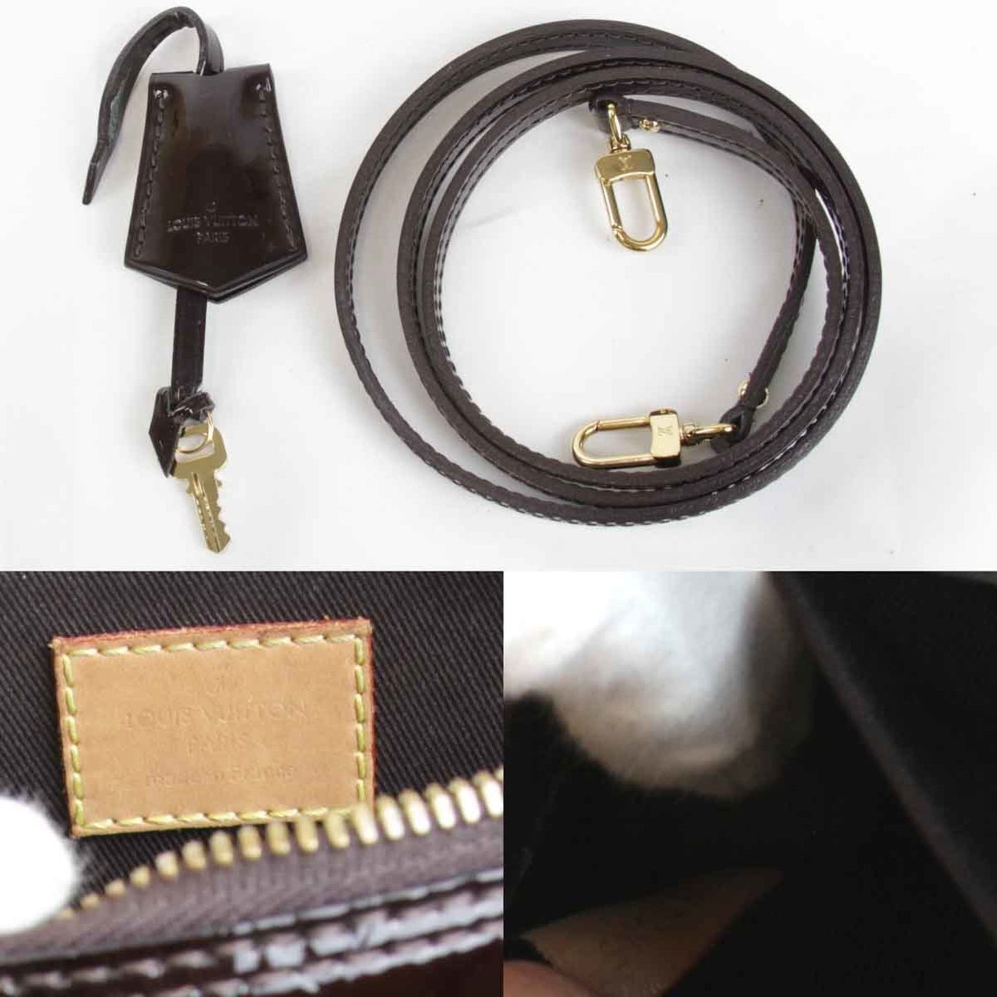 Louis Vuitton Vernis Amarante Vernis Shoulder Bag