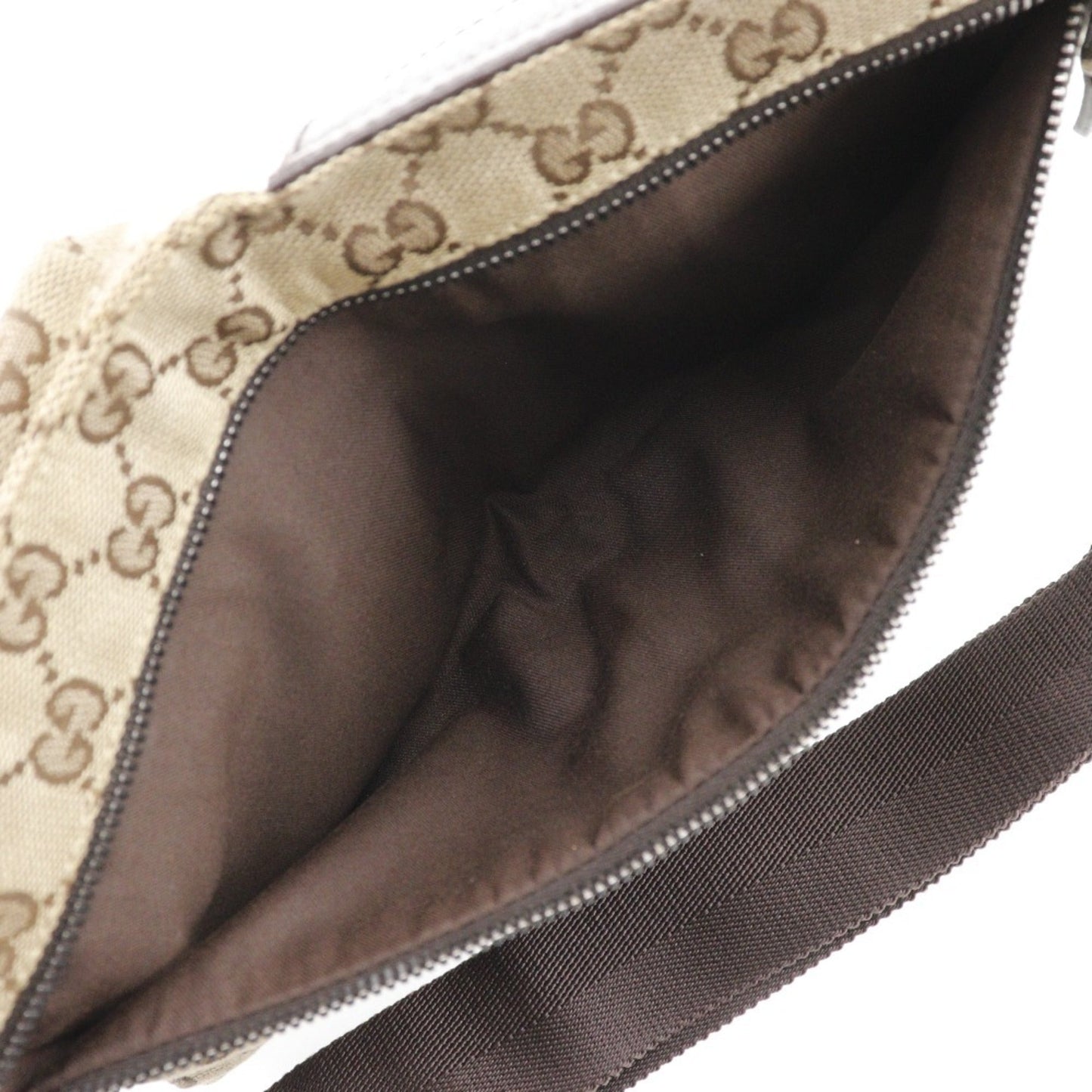 Gucci Beige Gg Canvas Fanny Pack