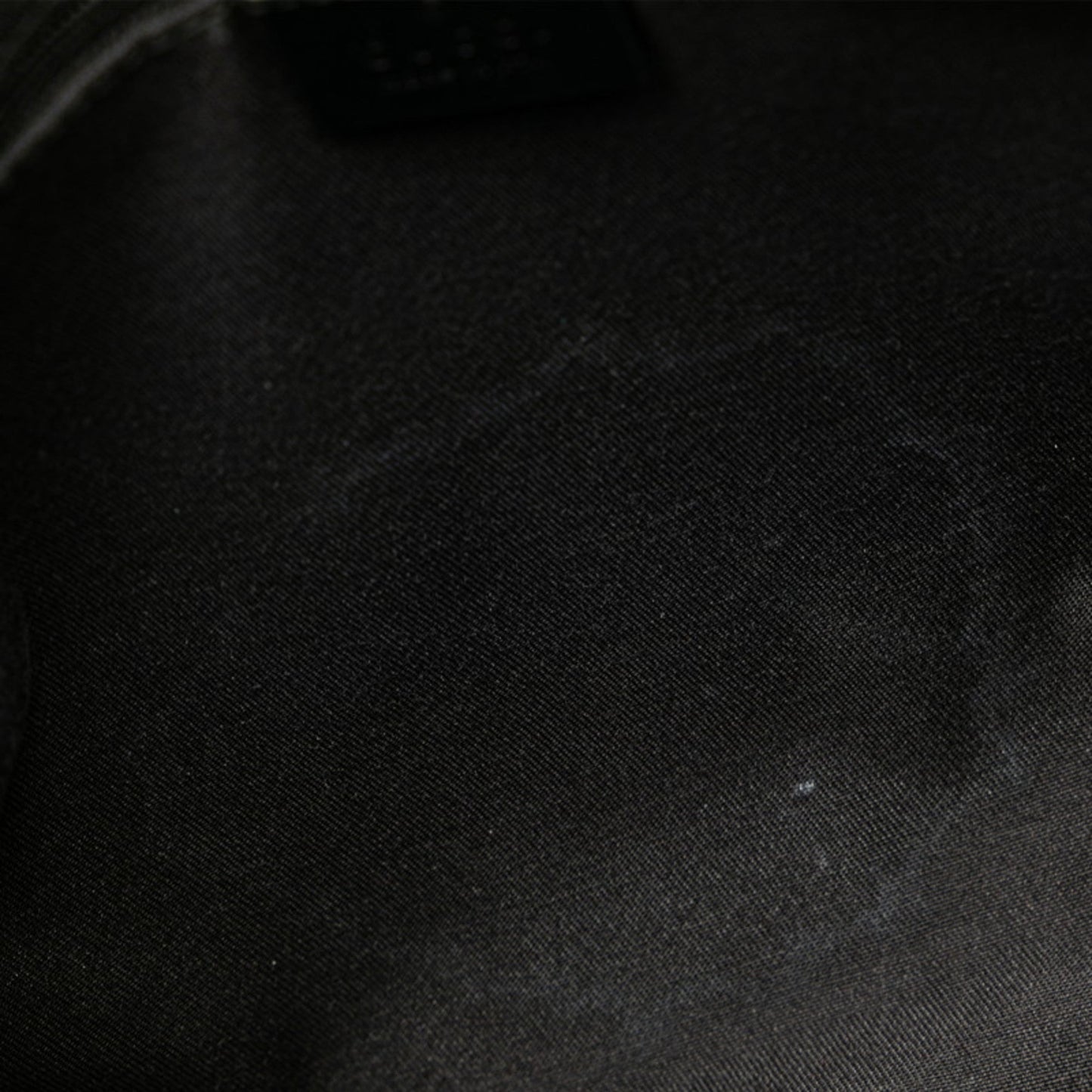 Gucci Beige Black Canvas Leather Shoulder Bag