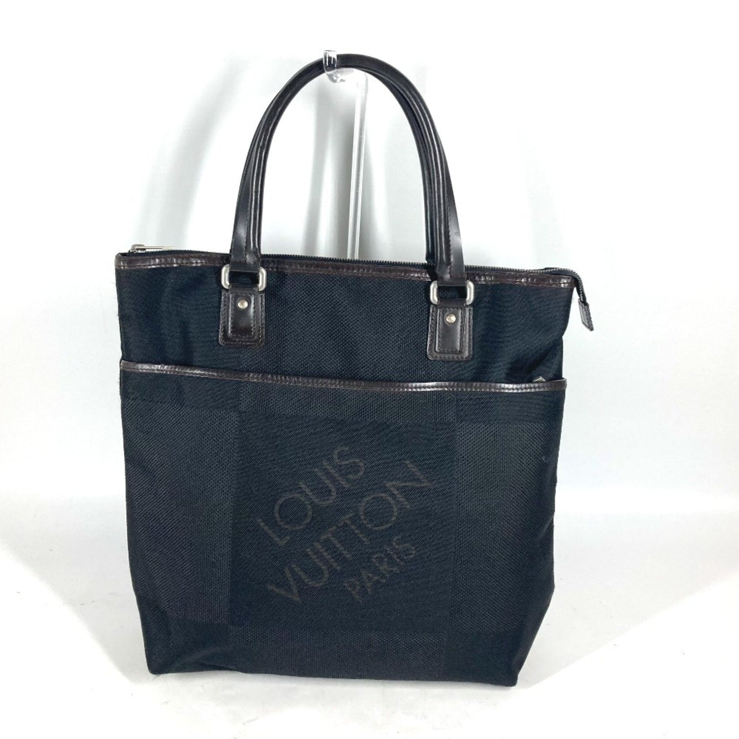 Louis Vuitton Black Damier Geant Shoulder Bag Tote Bag
