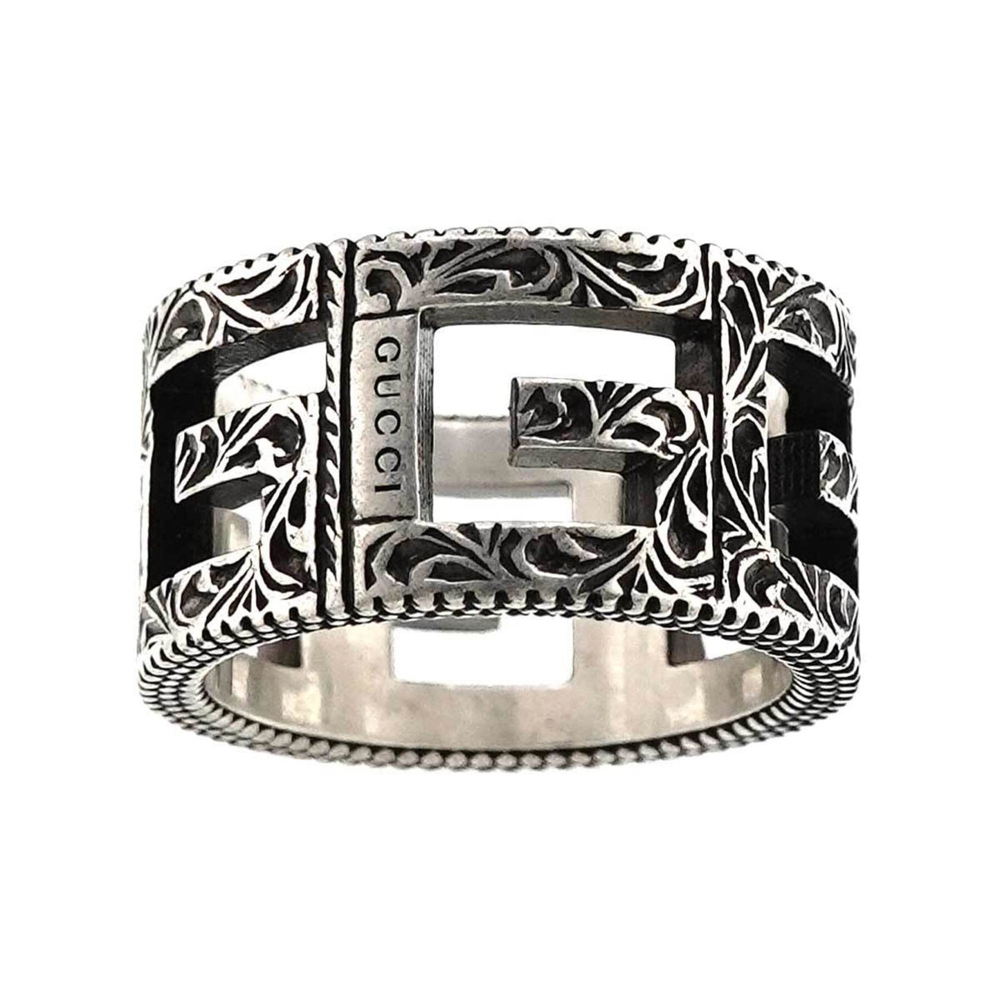 Gucci Silver Silver 925 Band Ring