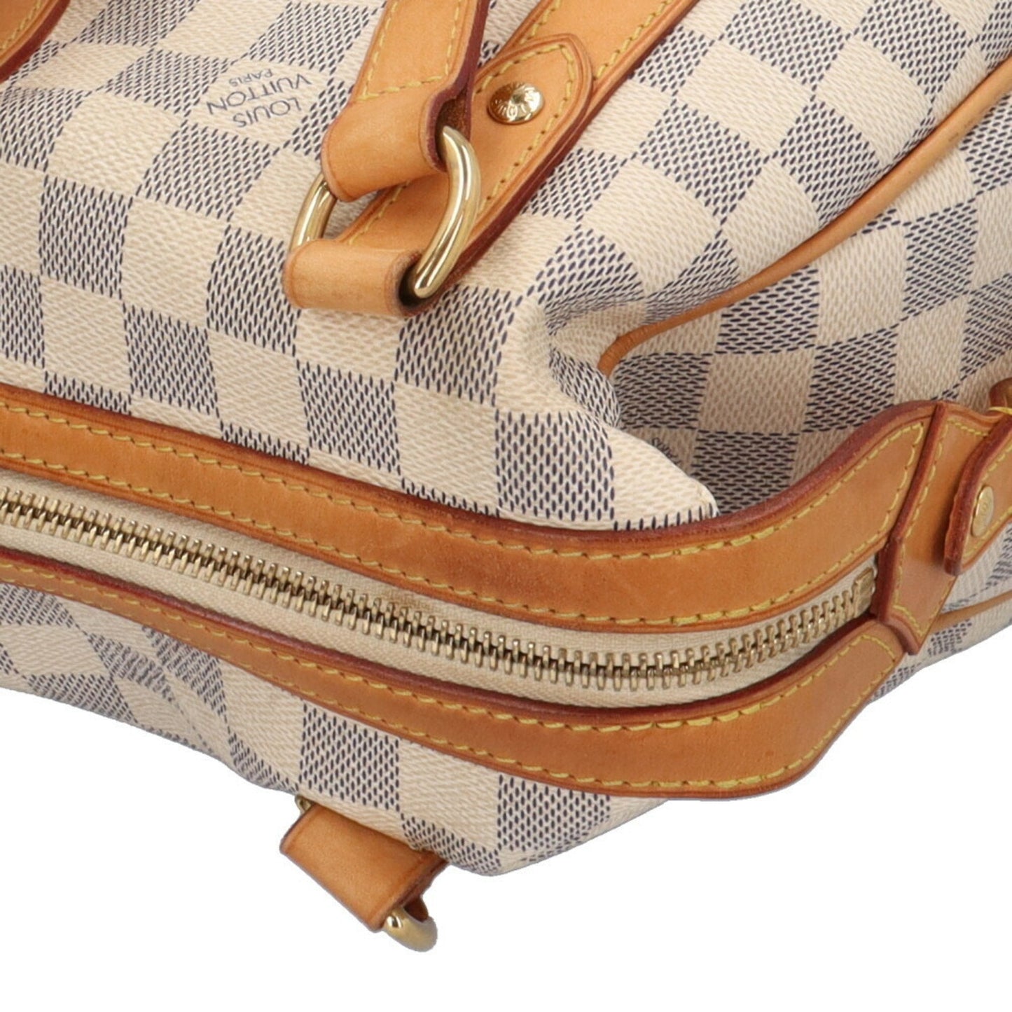 Louis Vuitton White Damier Azur Shoulder Bag