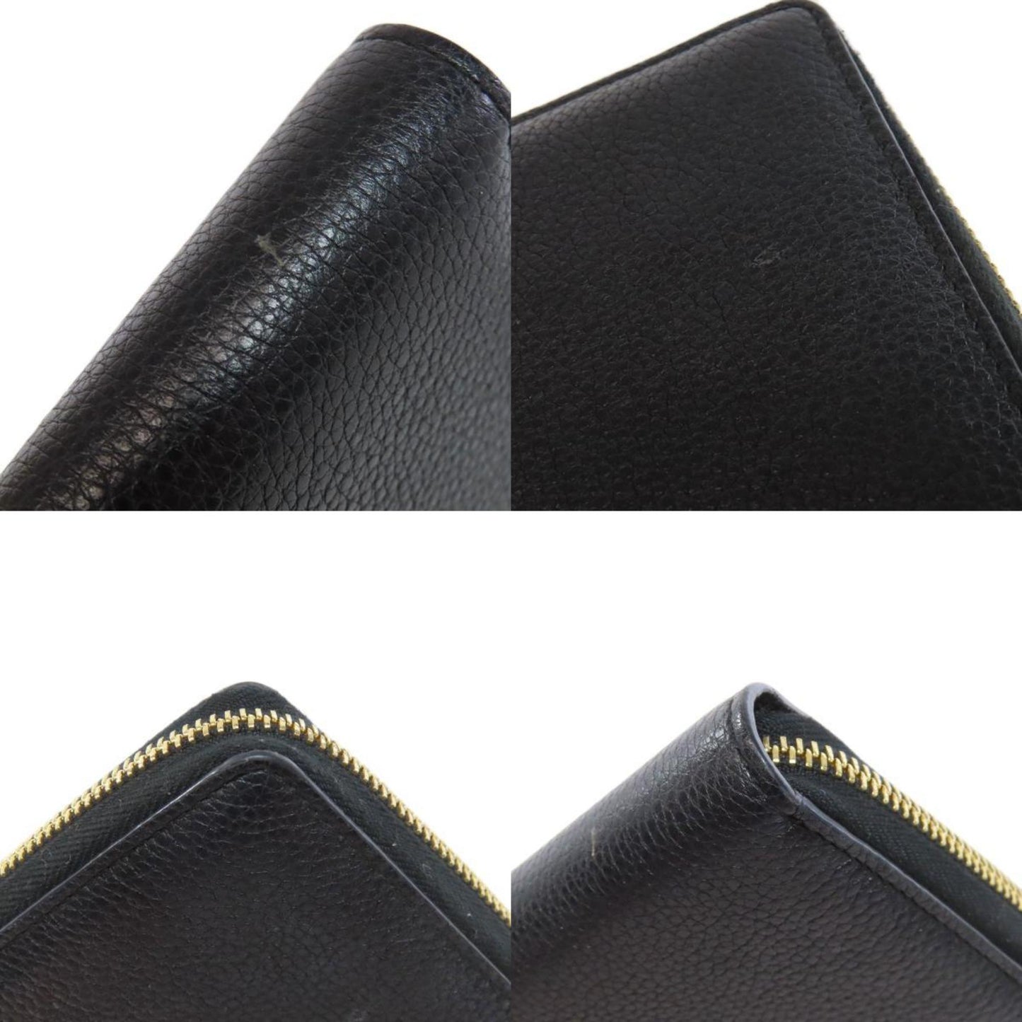Gucci Black Leather Coin Purse/Coin Case