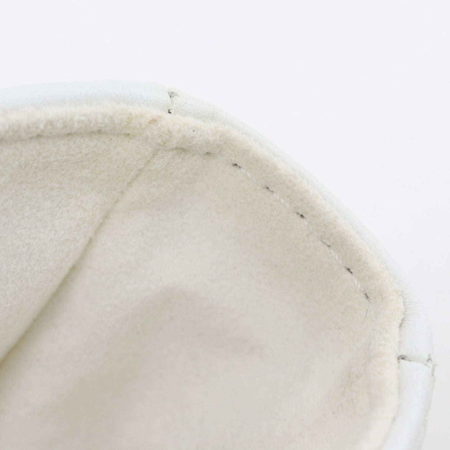 Louis Vuitton White Leather Shoulder Bag
