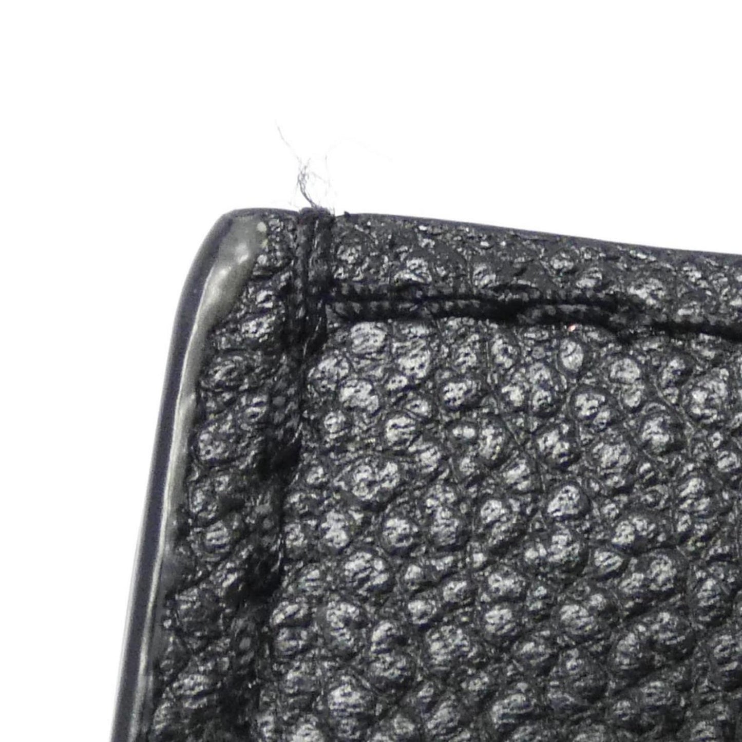 Louis Vuitton Beige Black Leather Shoulder Bag