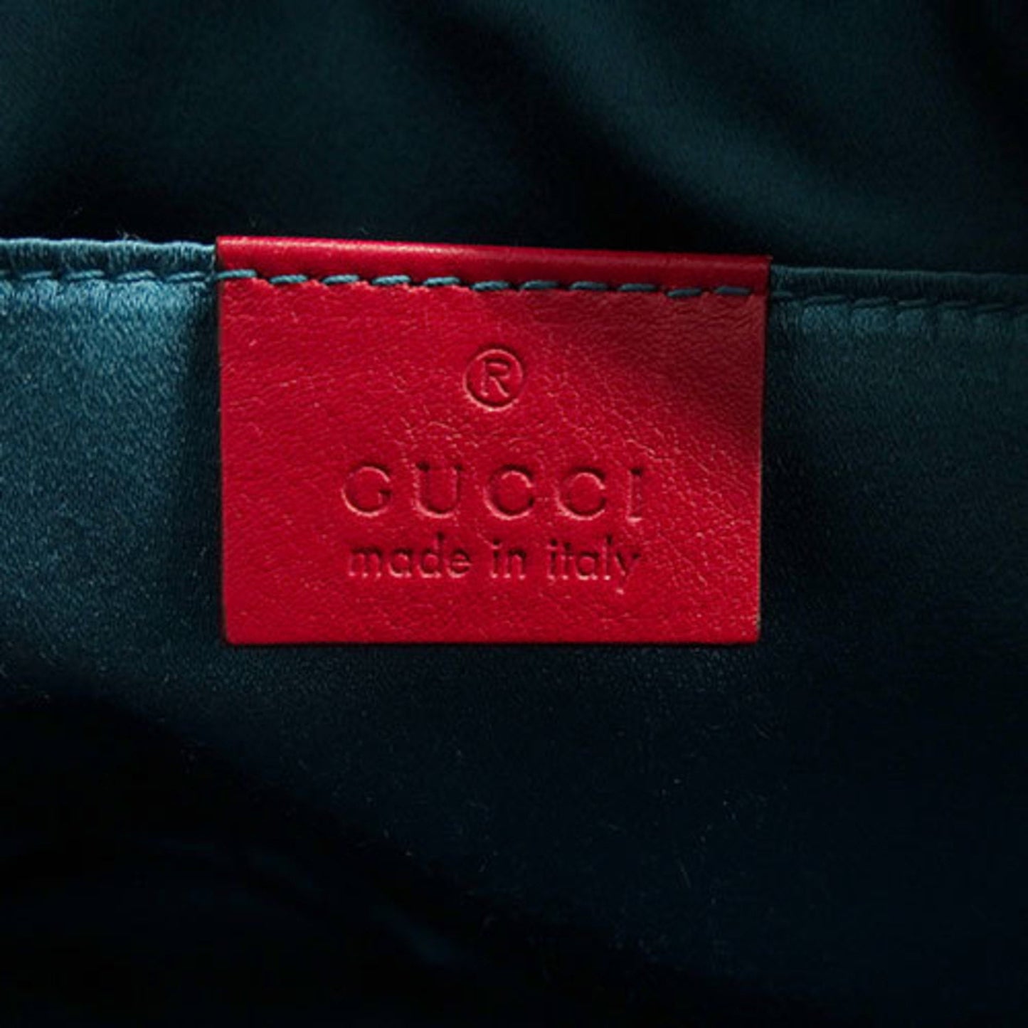 Gucci Red Color Leather Shoulder Bag