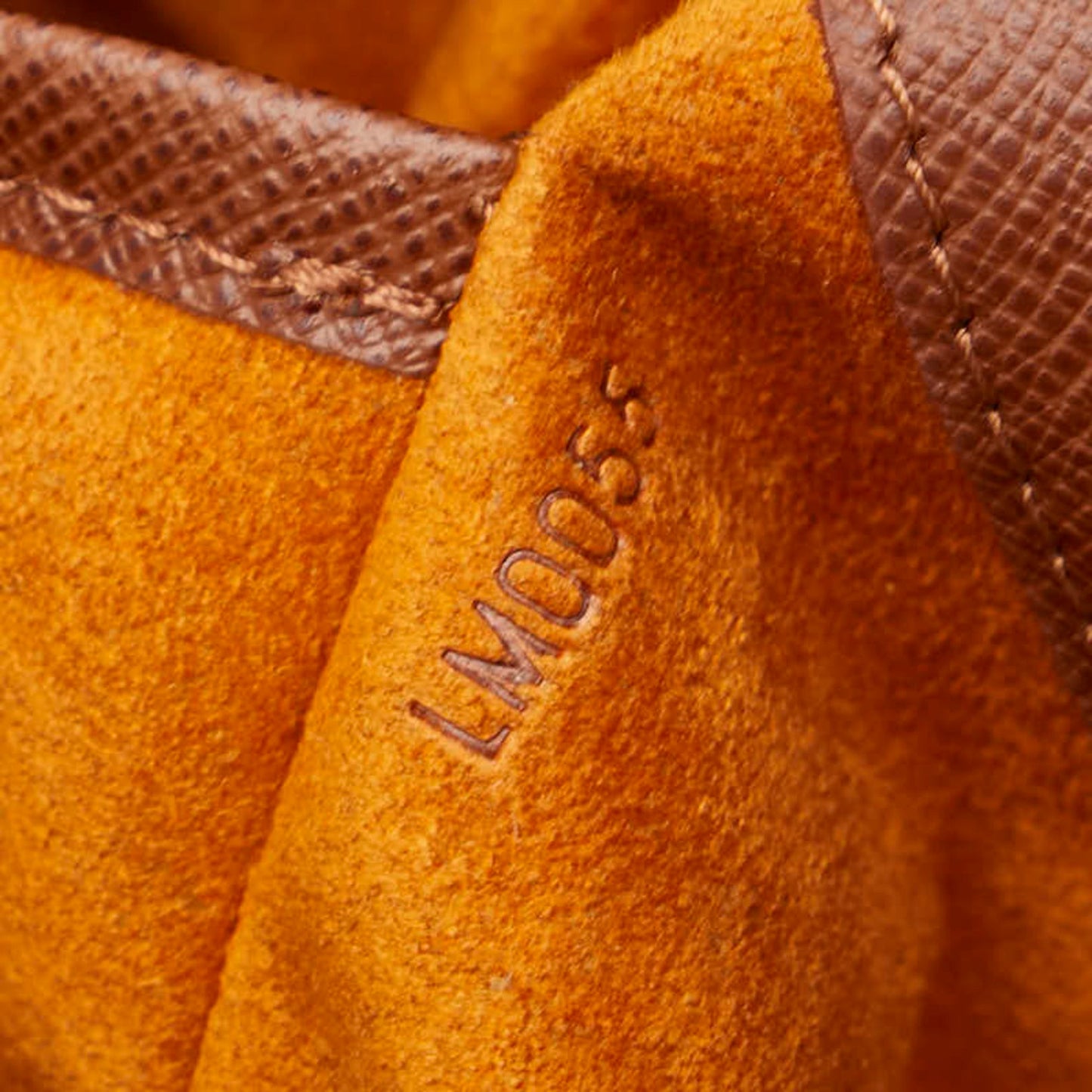 Louis Vuitton Brown Pvc Leather Shoulder Bag