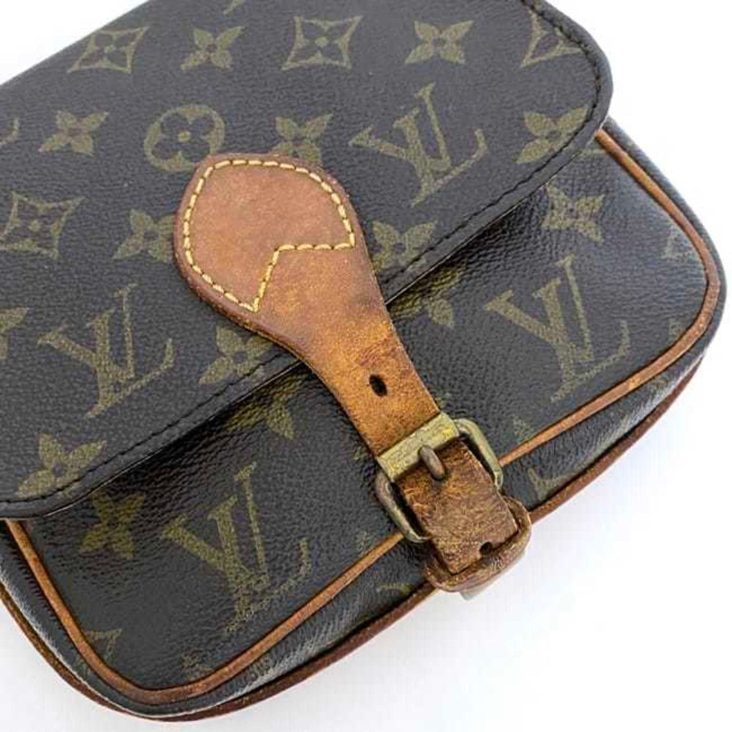Louis Vuitton Brown Monogram Monogram Leather Shoulder Bag
