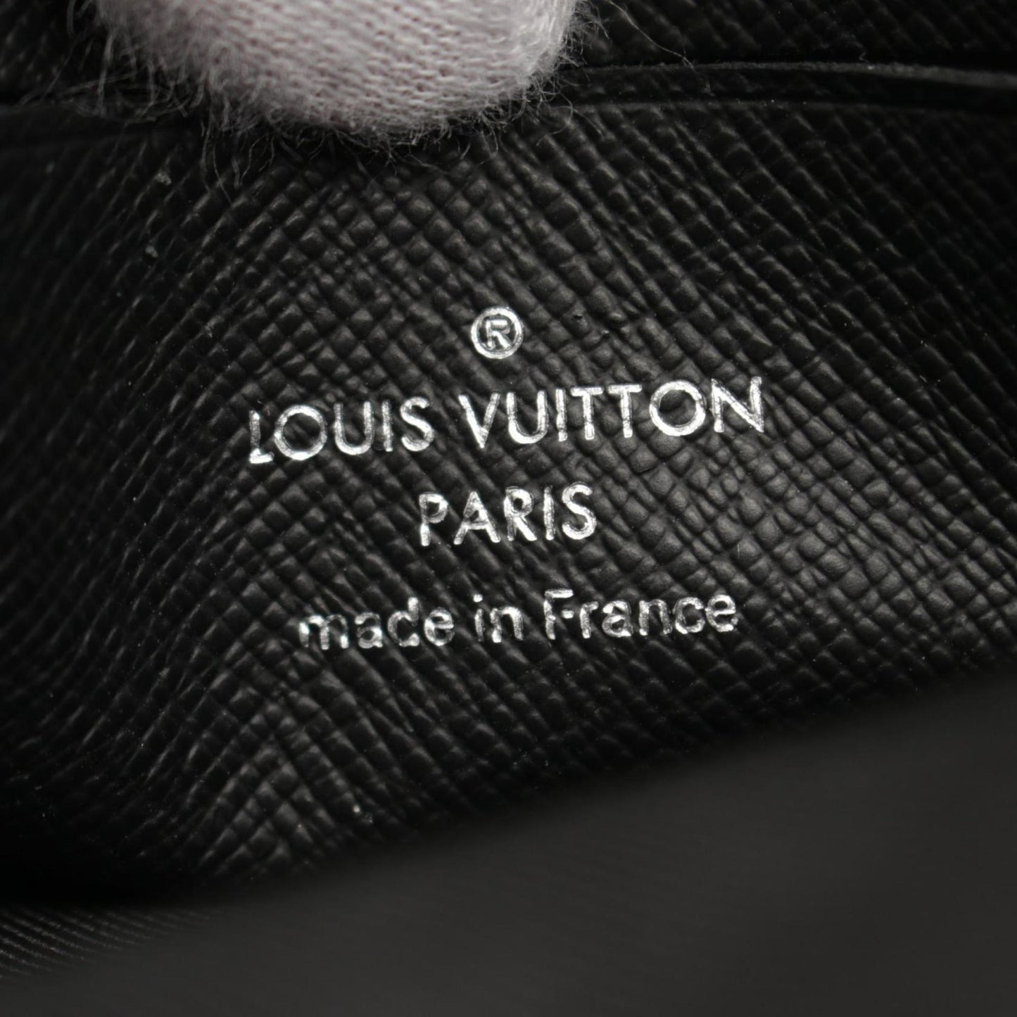 Louis Vuitton Black Brown Coated Canvas Leather Shoulder Bag