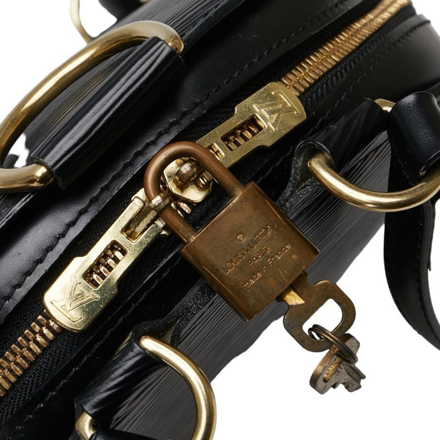 Louis Vuitton Black Noir Leather Backpack
