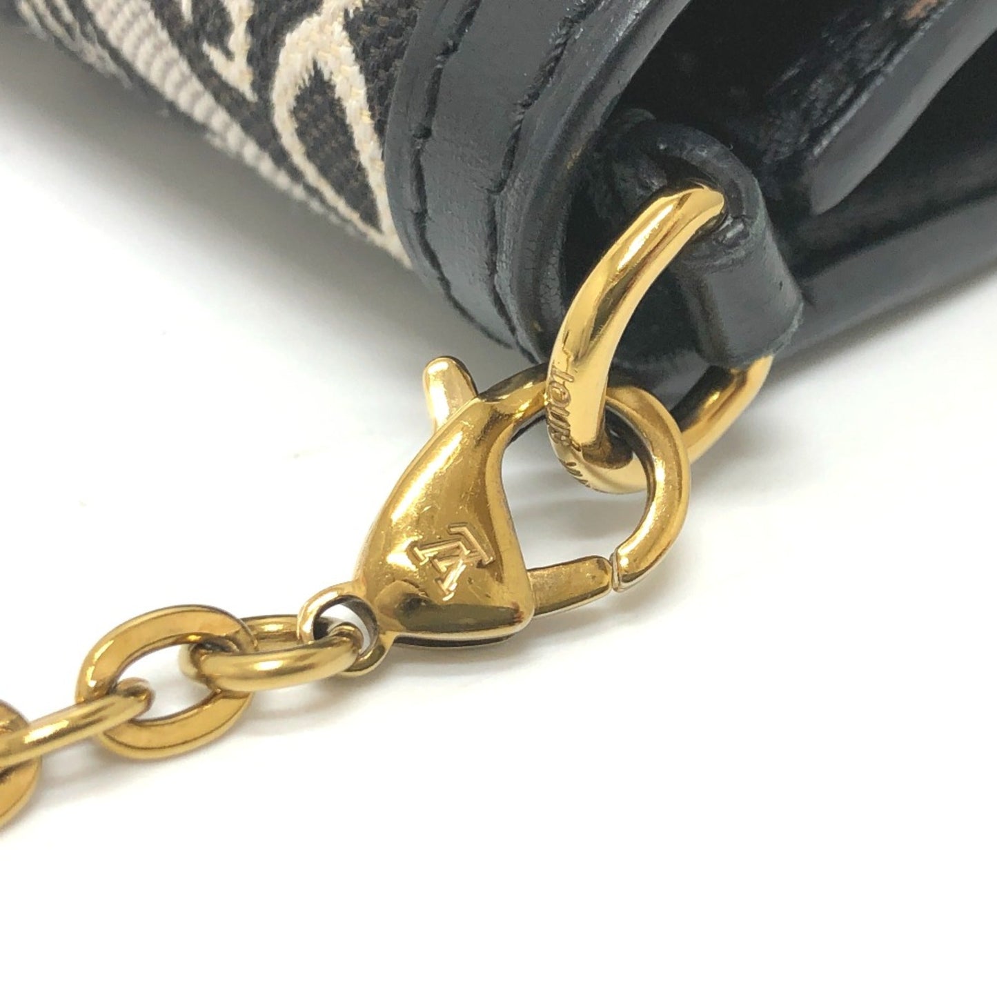 Louis Vuitton Navy Cloth Shoulder Bag