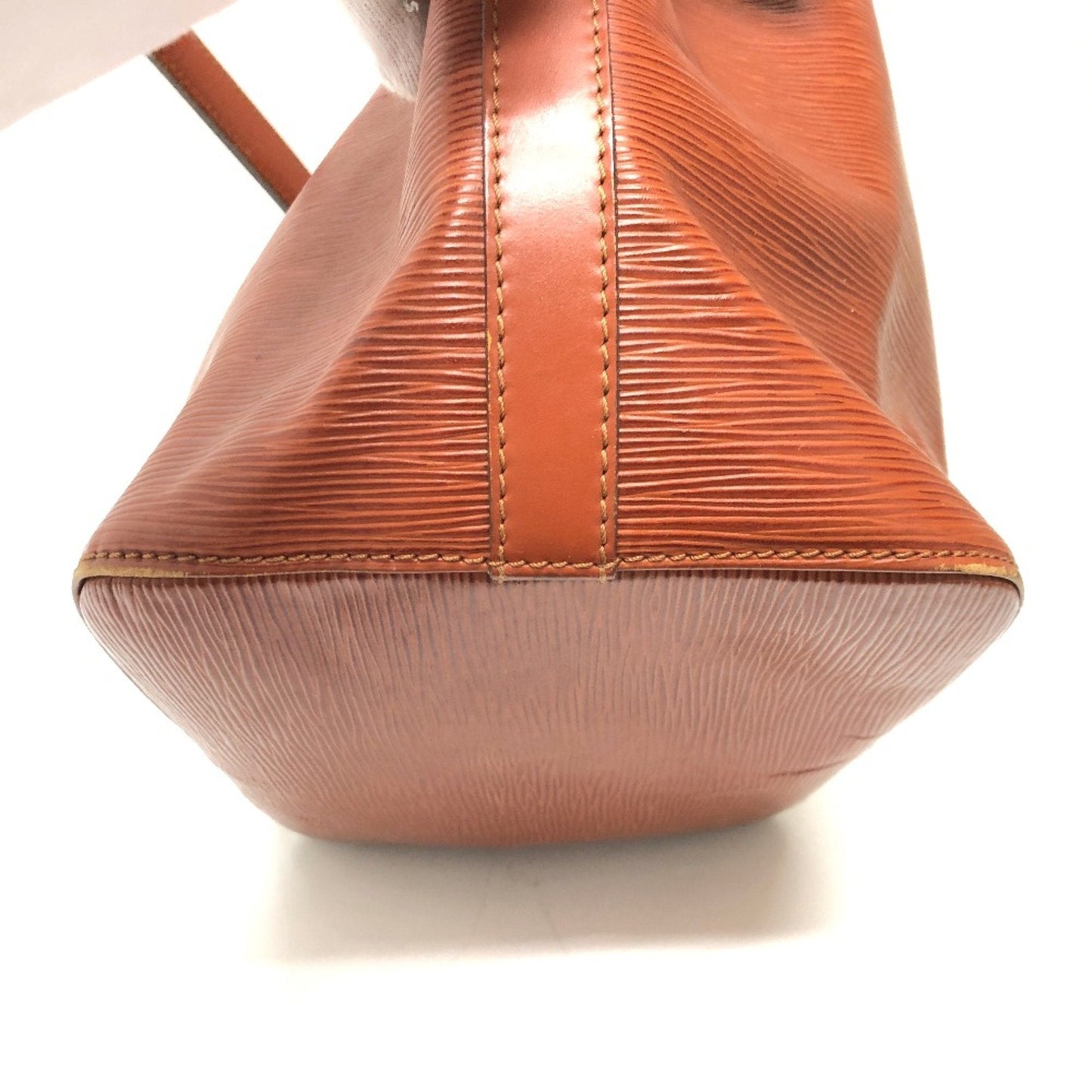 Louis Vuitton Brown Leather Shoulder Bag