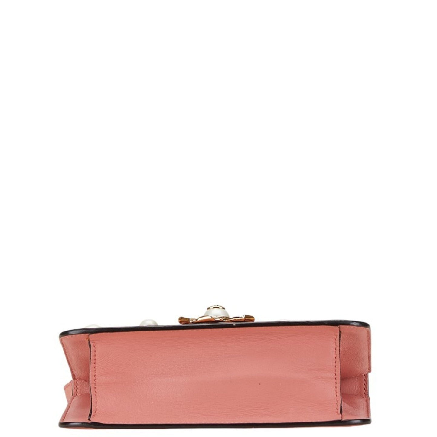 Gucci Pink Leather Shoulder Bag