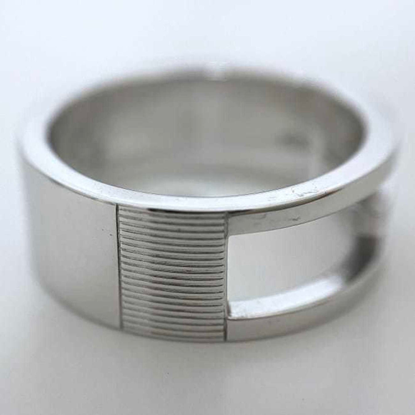 Gucci Silver Silver Band Ring