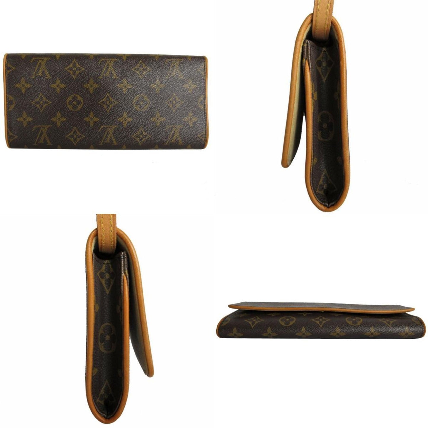 Louis Vuitton Monogram Brown Monogram Pochette Shoulder Bag