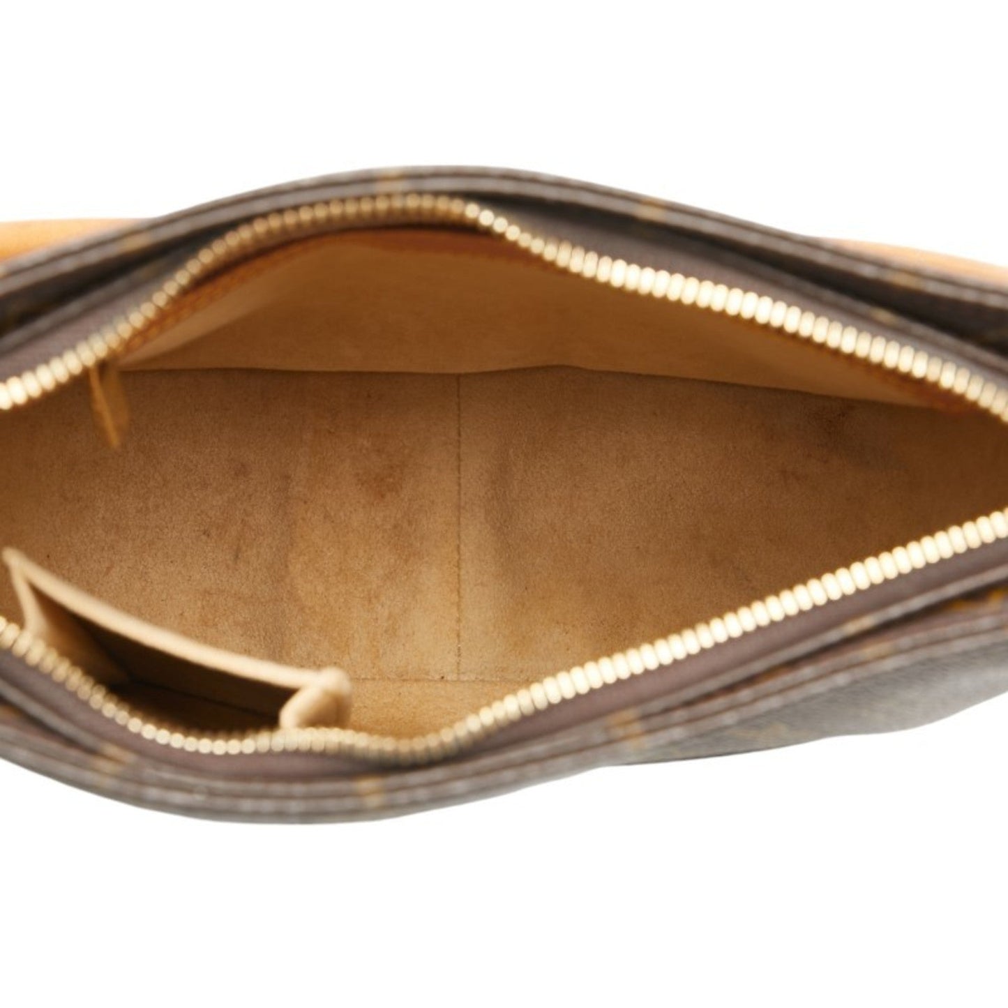 Louis Vuitton Brown Pvc Leather Handbag Shoulder Bag