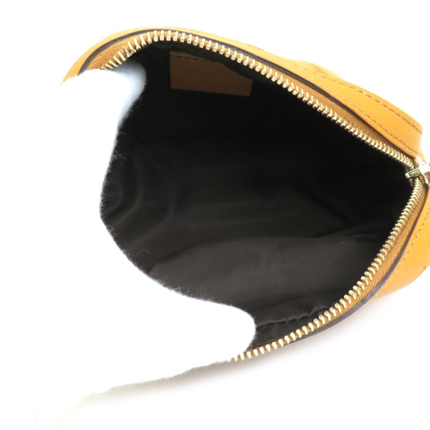 Gucci Light Brown Leather Pouch