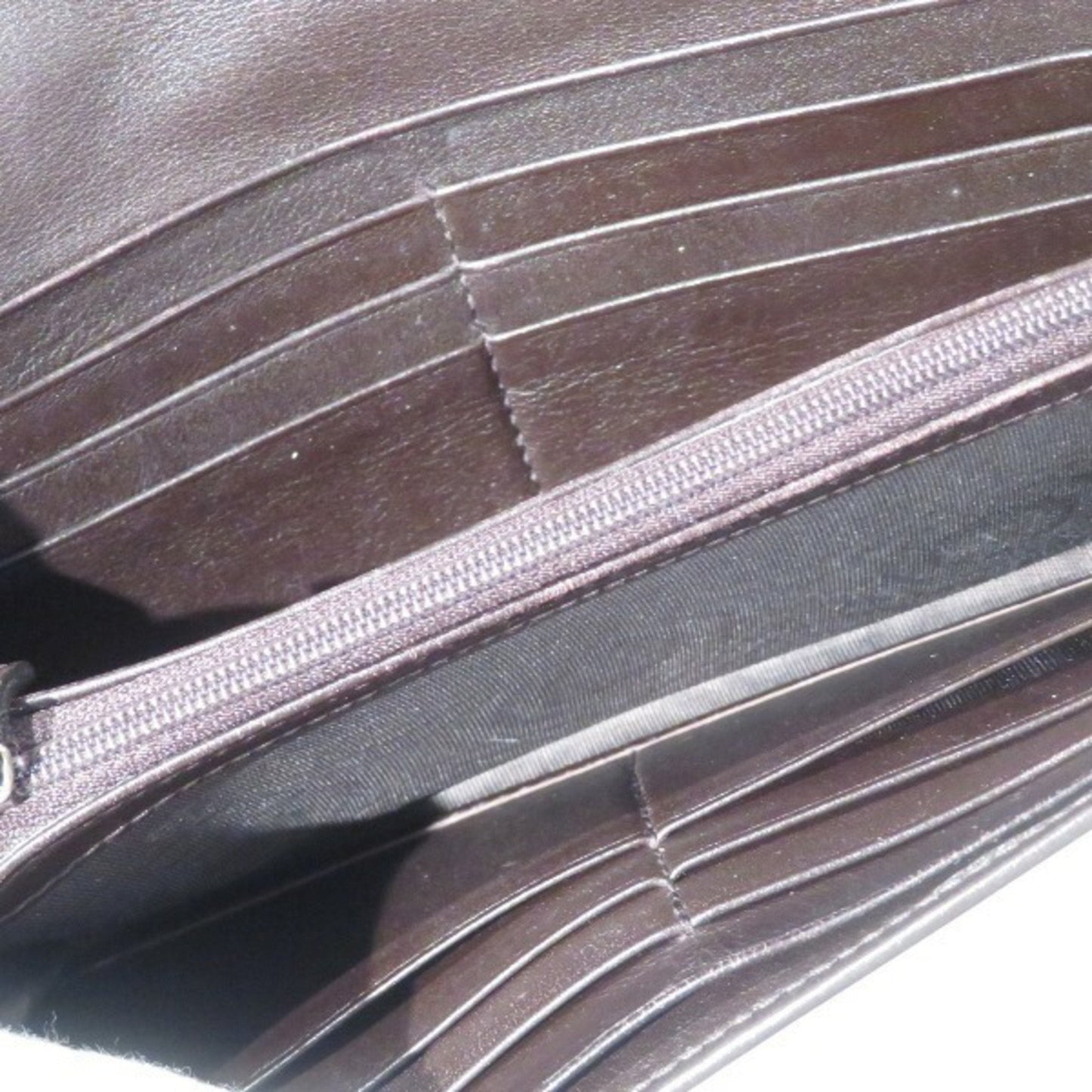 Gucci Dark Brown Leather Coin Purse/Coin Case