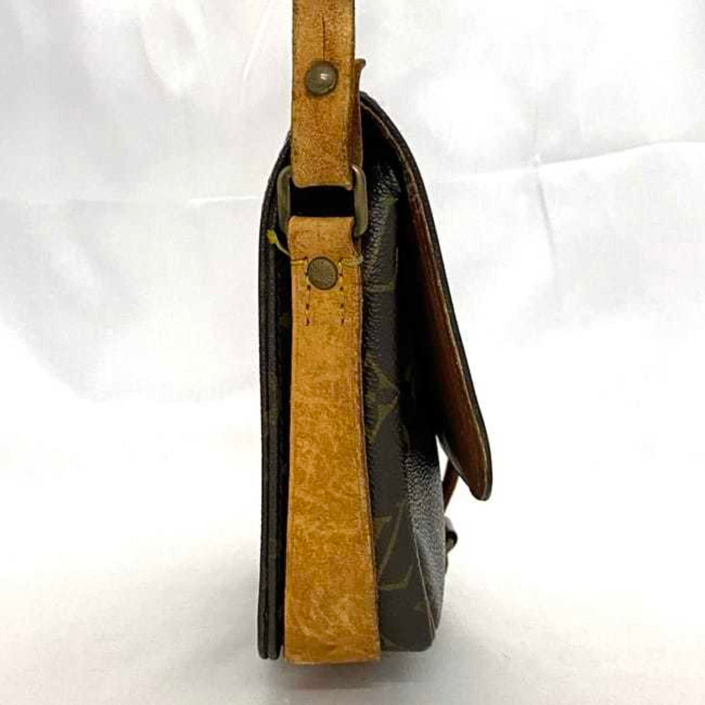 Louis Vuitton Brown Monogram Monogram Leather Shoulder Bag