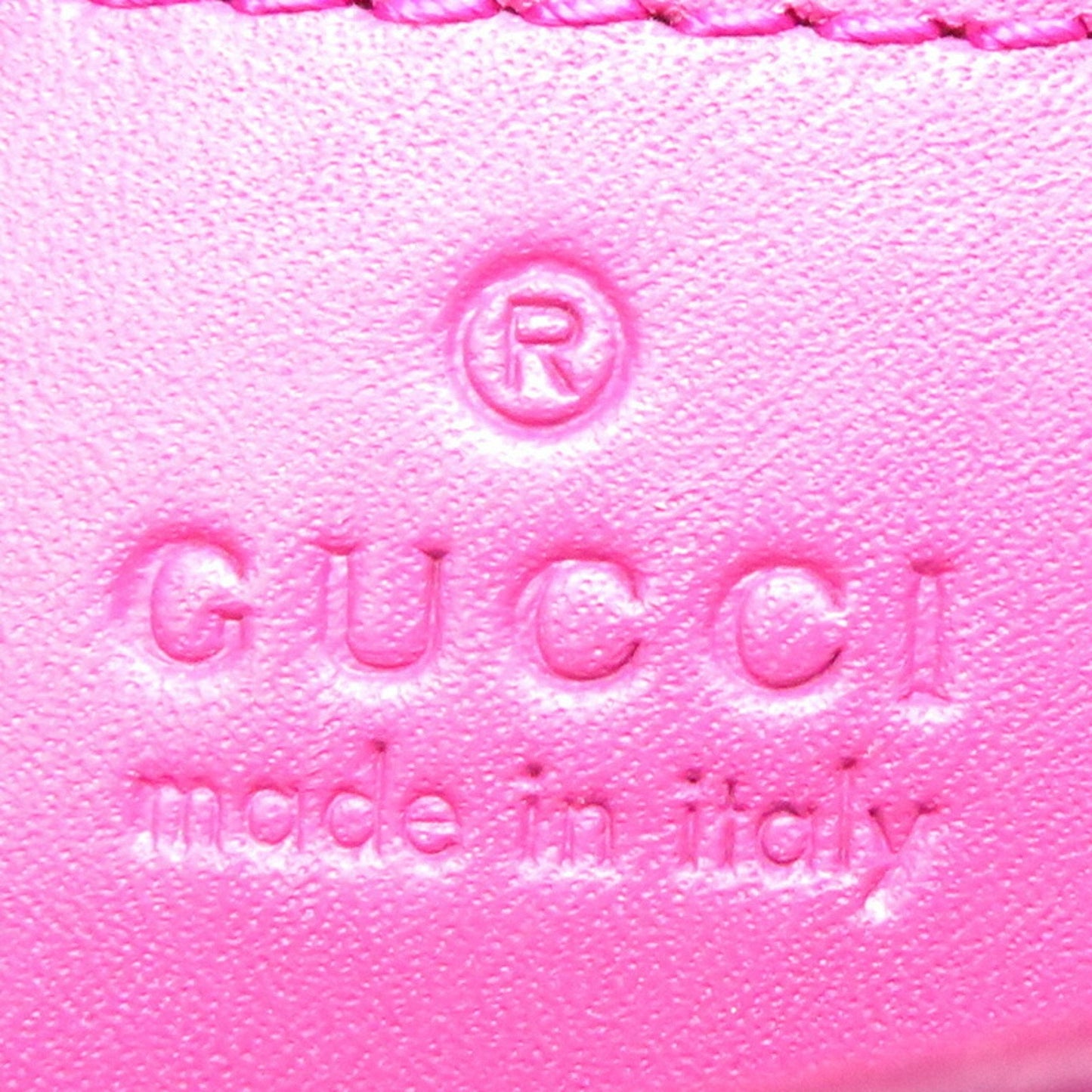 Gucci Beige Pink Gg Supreme Leather Shoulder Bag