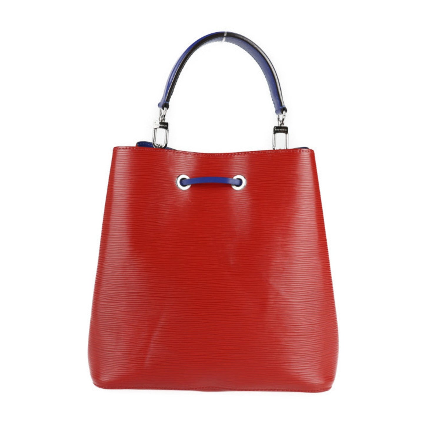 Louis Vuitton Bicolor Blue Coquelicots Epi Leather Handbag Shopping Bag Shoulder Bag Tote Bag