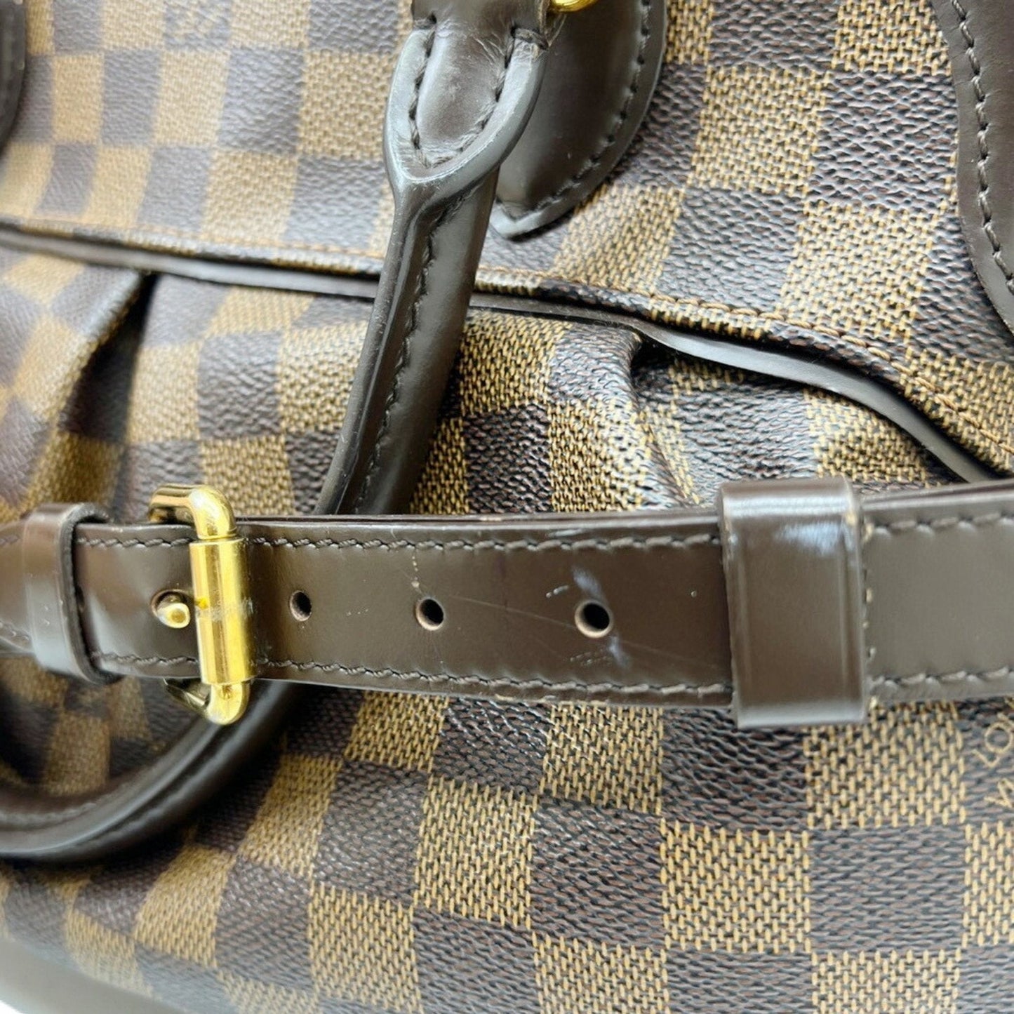 Louis Vuitton Brown Damier Canvas Handbag Shoulder Bag