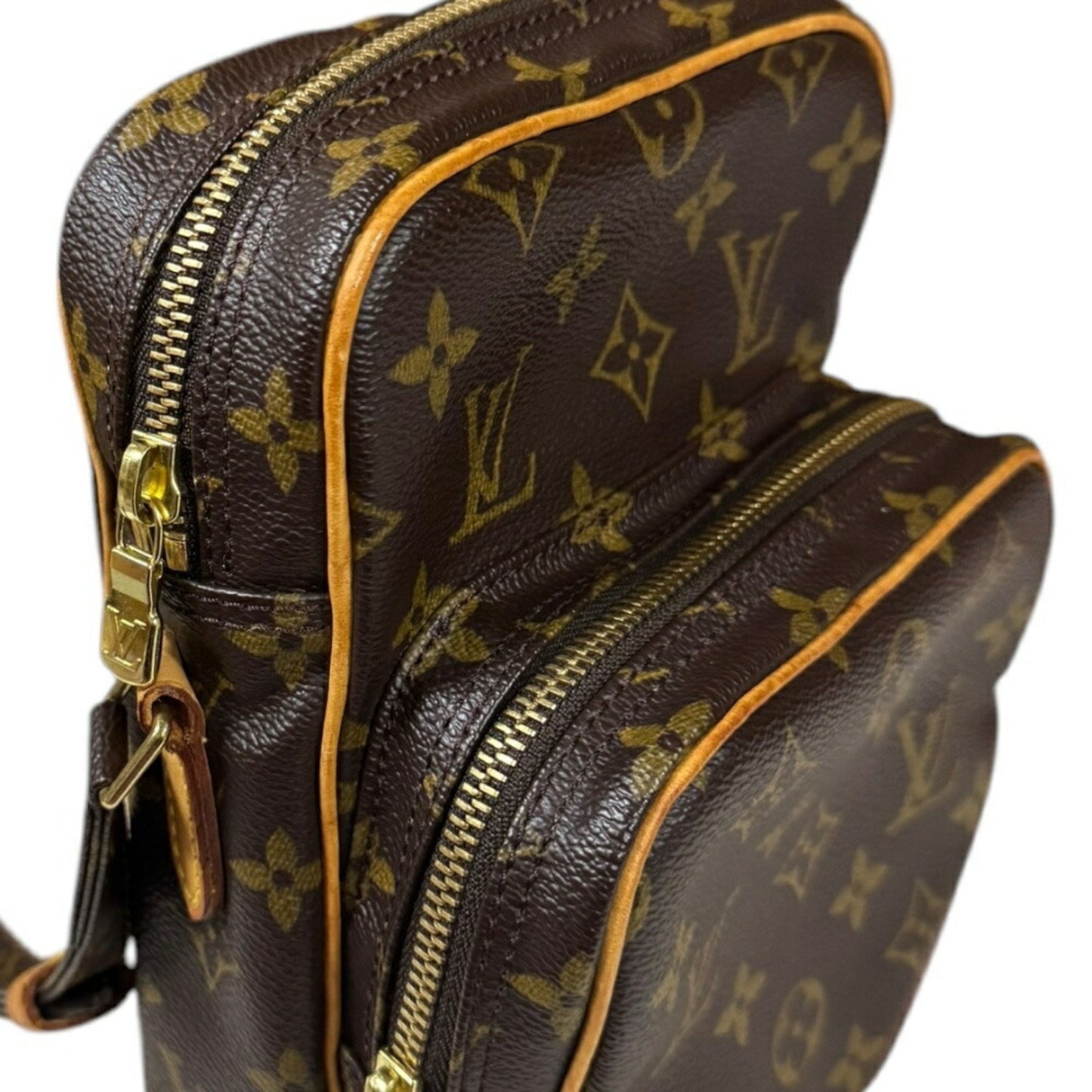 Louis Vuitton Brown Monogram Canvas Shoulder Bag